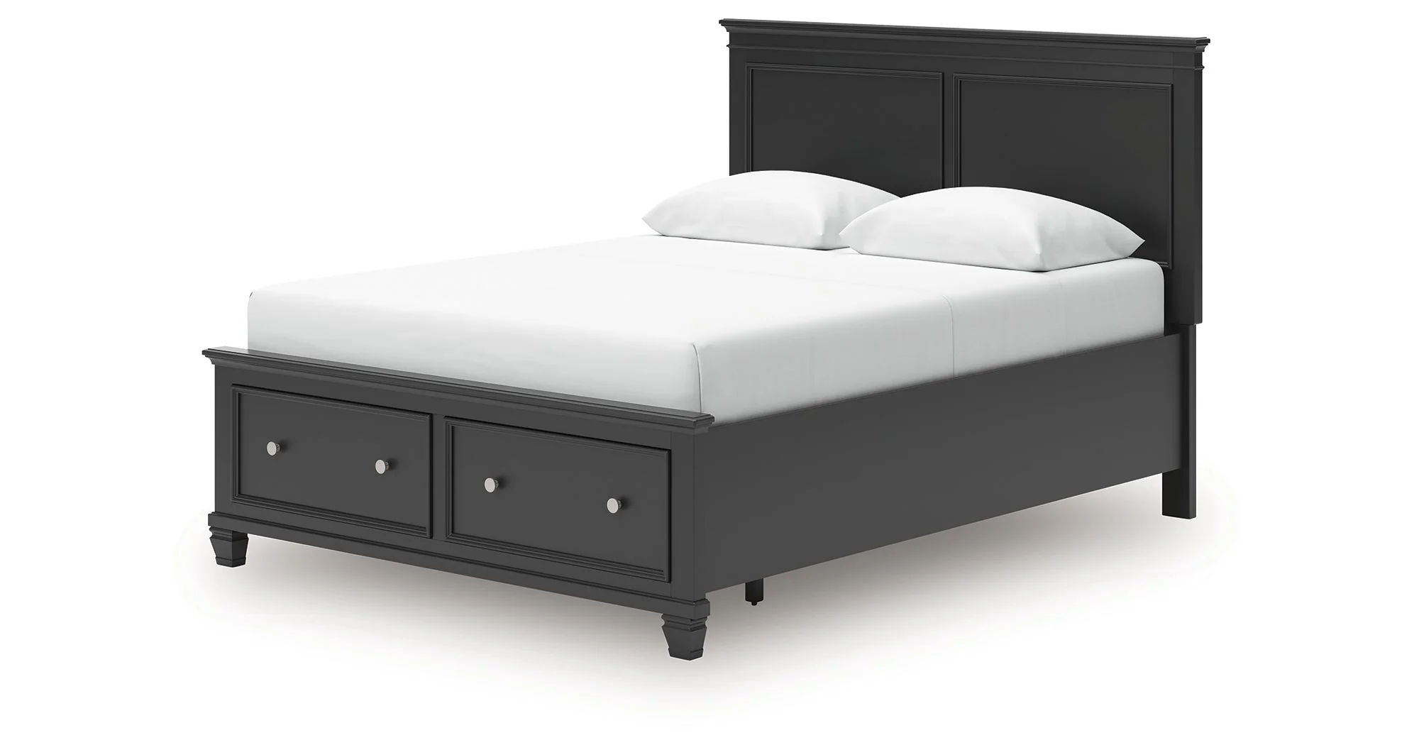 Lanolee Black Queen Panel Storage Bed - Image 14