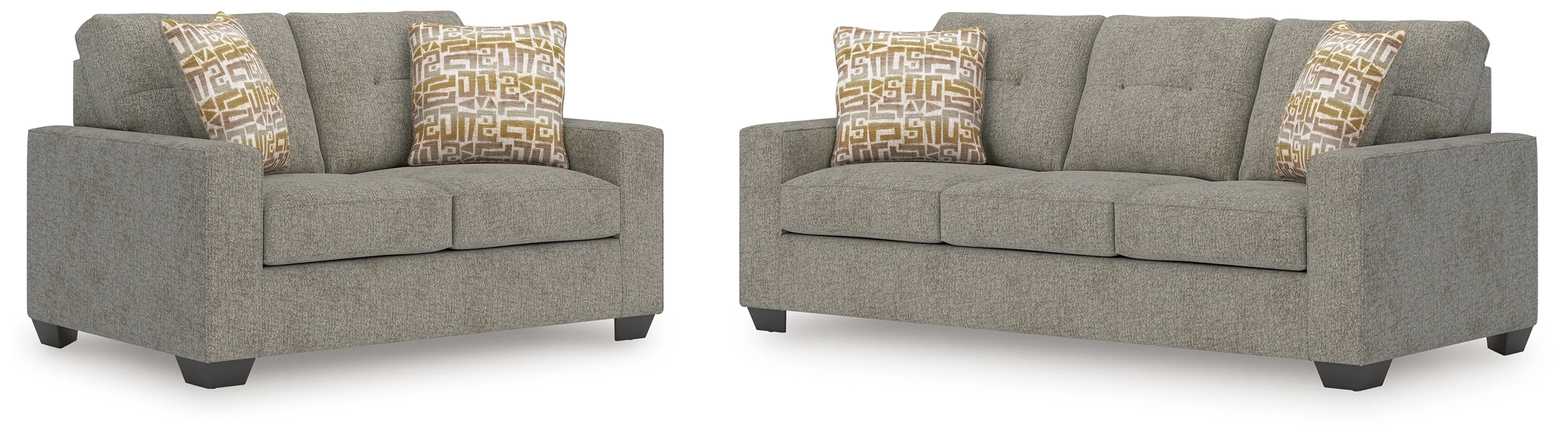 Larimer Iron Sofa and Loveseat - Image 2