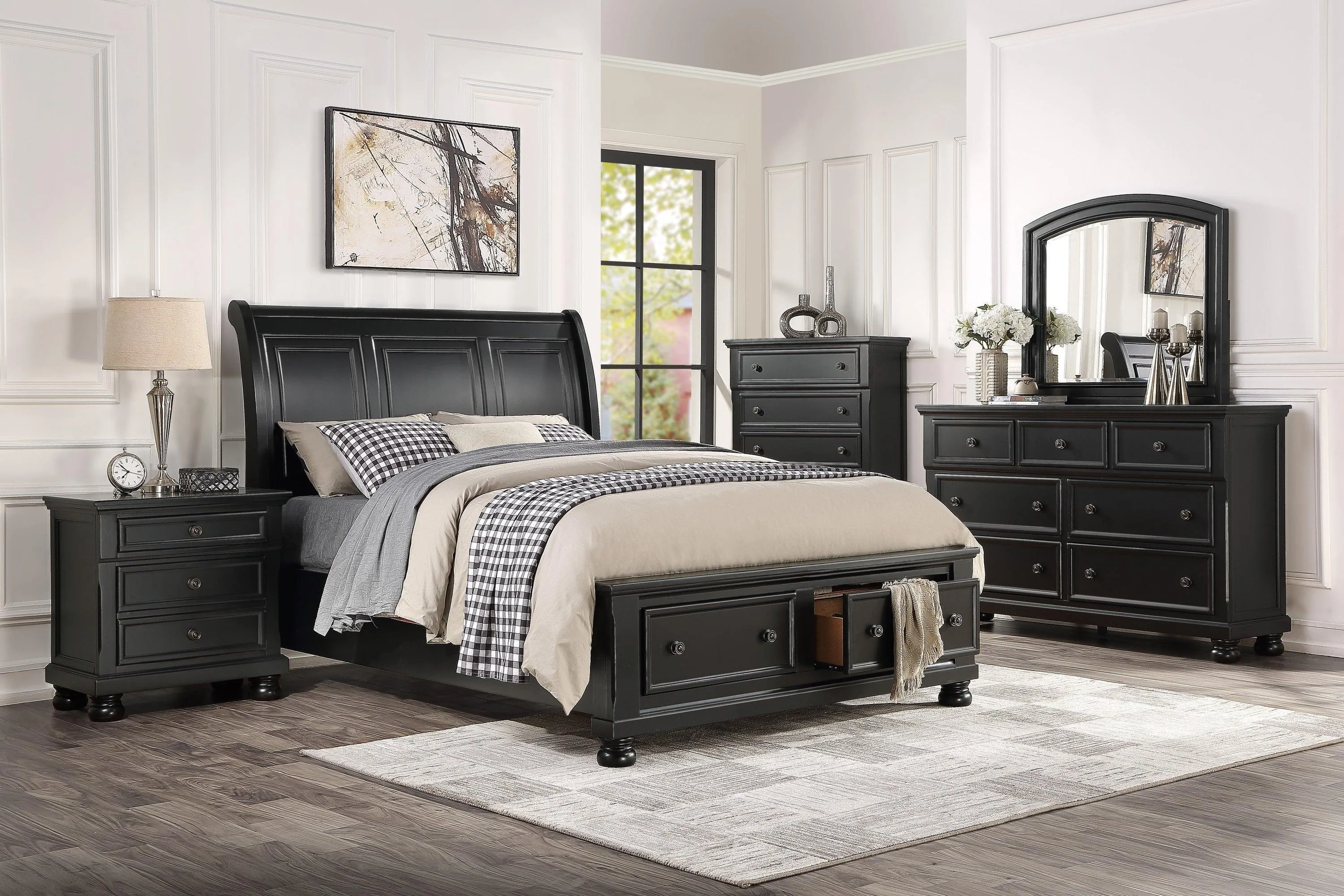 Laurelin Black Dresser - Image 2