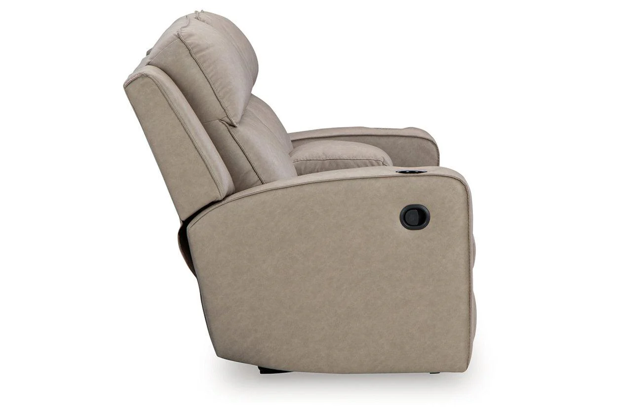 Lavenhorne Pebble Manual Reclining Sofa and Loveseat - Image 7