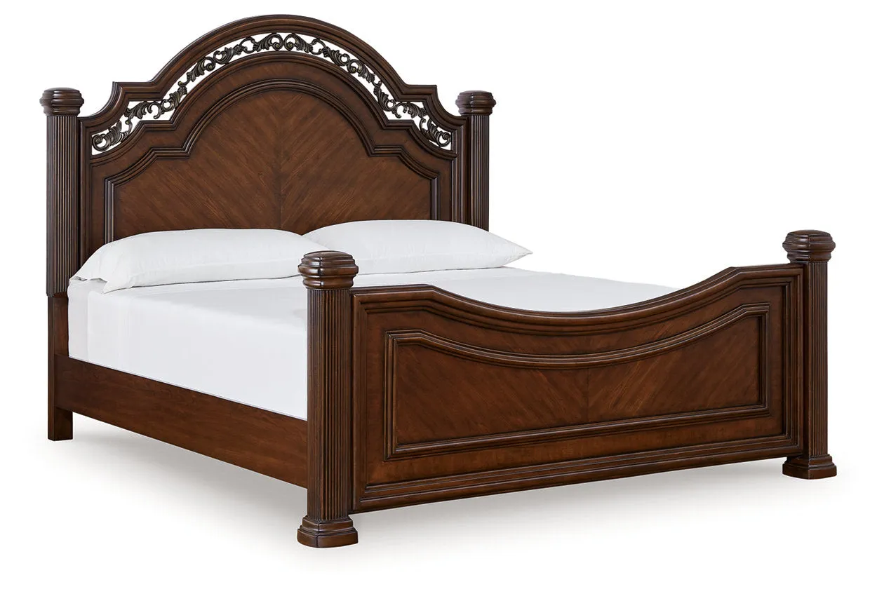 Lavinton Brown Poster Bedroom Set - Image 4