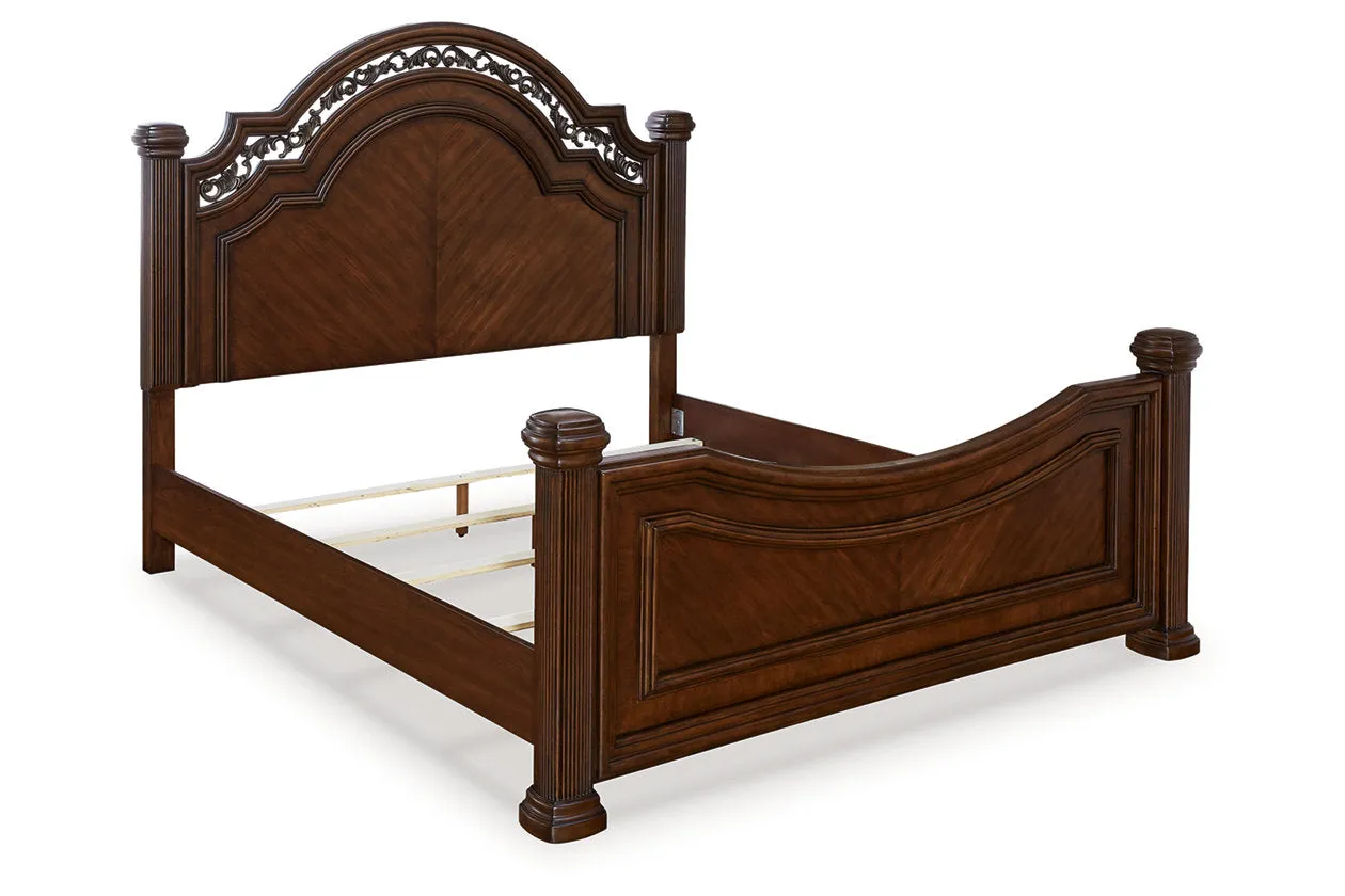 Lavinton Brown Poster Bedroom Set - Image 5
