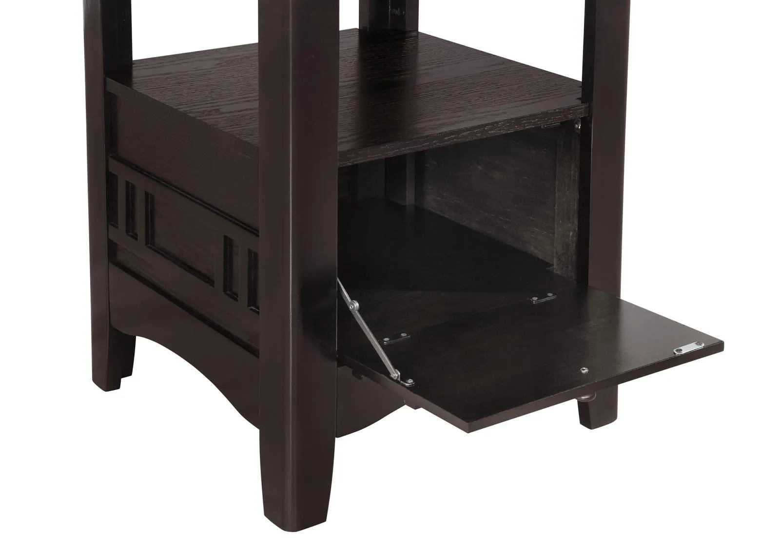 Lavon Espresso/Black 5-Piece Counter Height Dining Set - Image 5