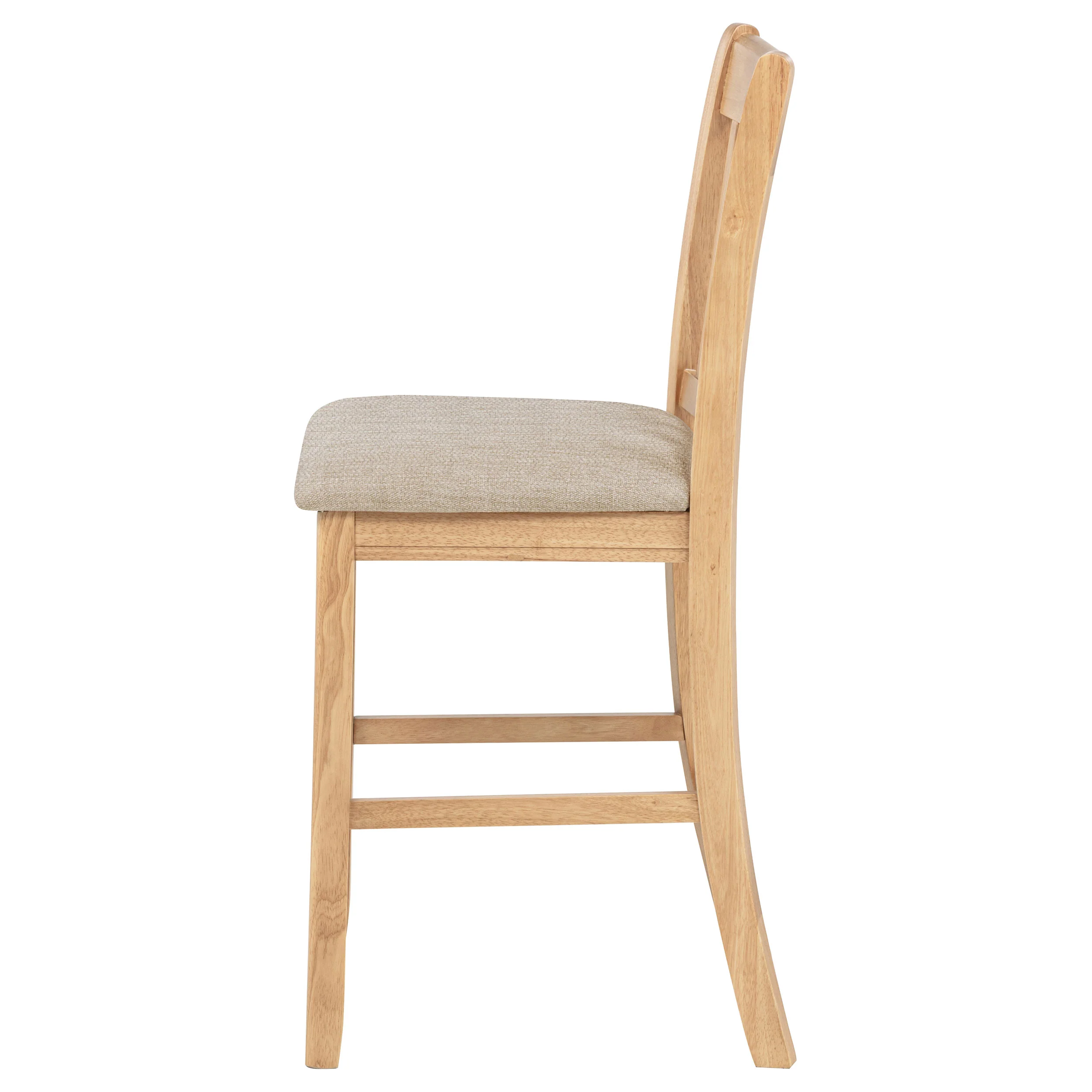 Lavon Grey and Light Oak Wood Counter Height Dining Chair (Set of 2) - Image 6