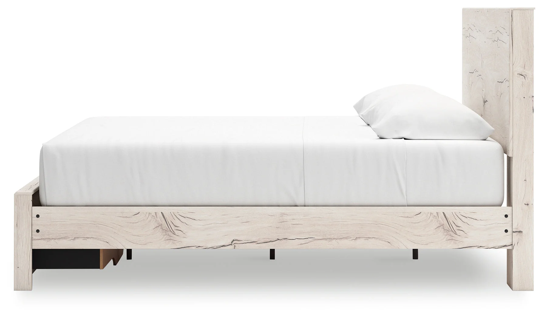 Lawroy Light Natural King Storage Platform Bed - Image 7