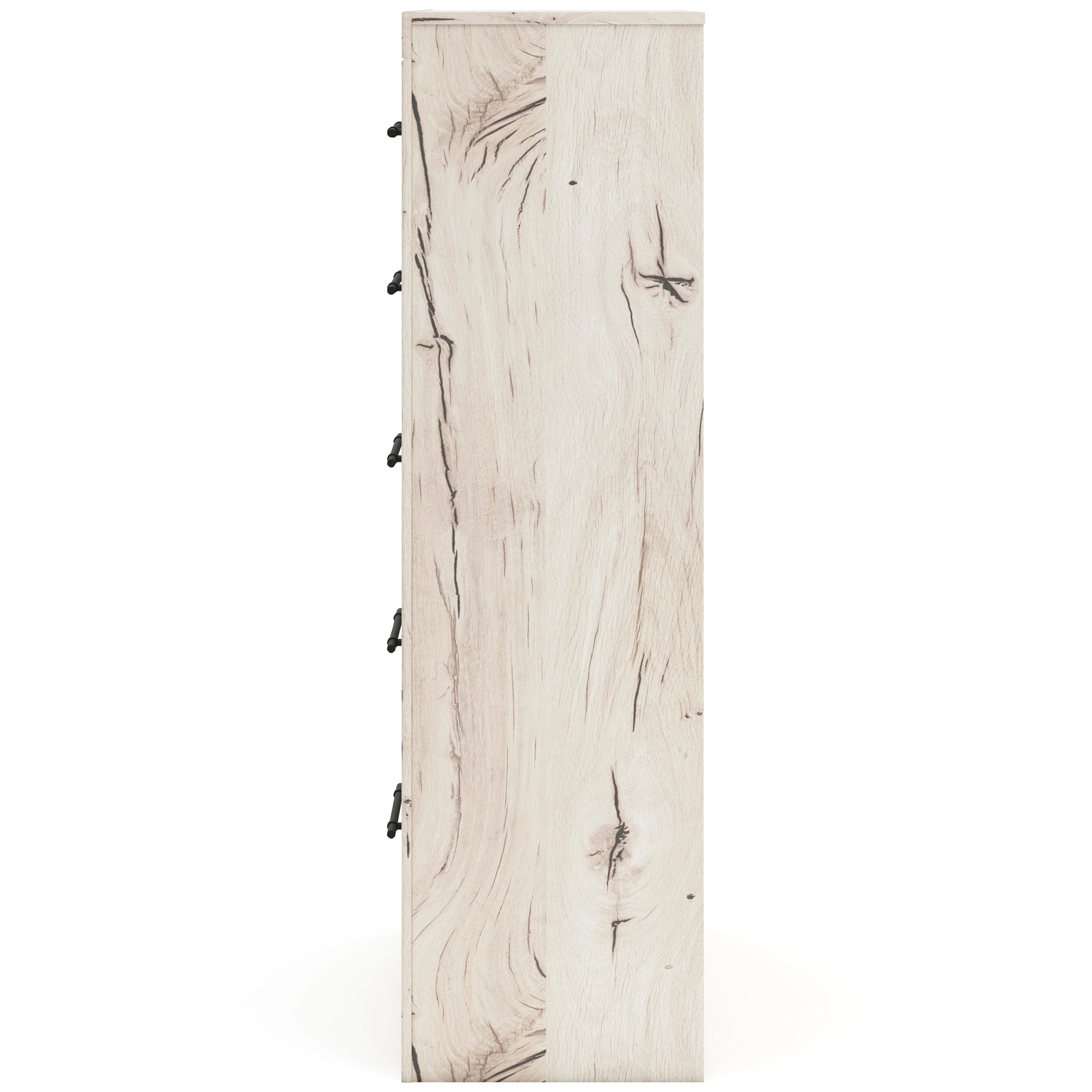 Lawroy Light Natural Storage Panel Bedroom Set with 2 Footboard Drawers - Image 18