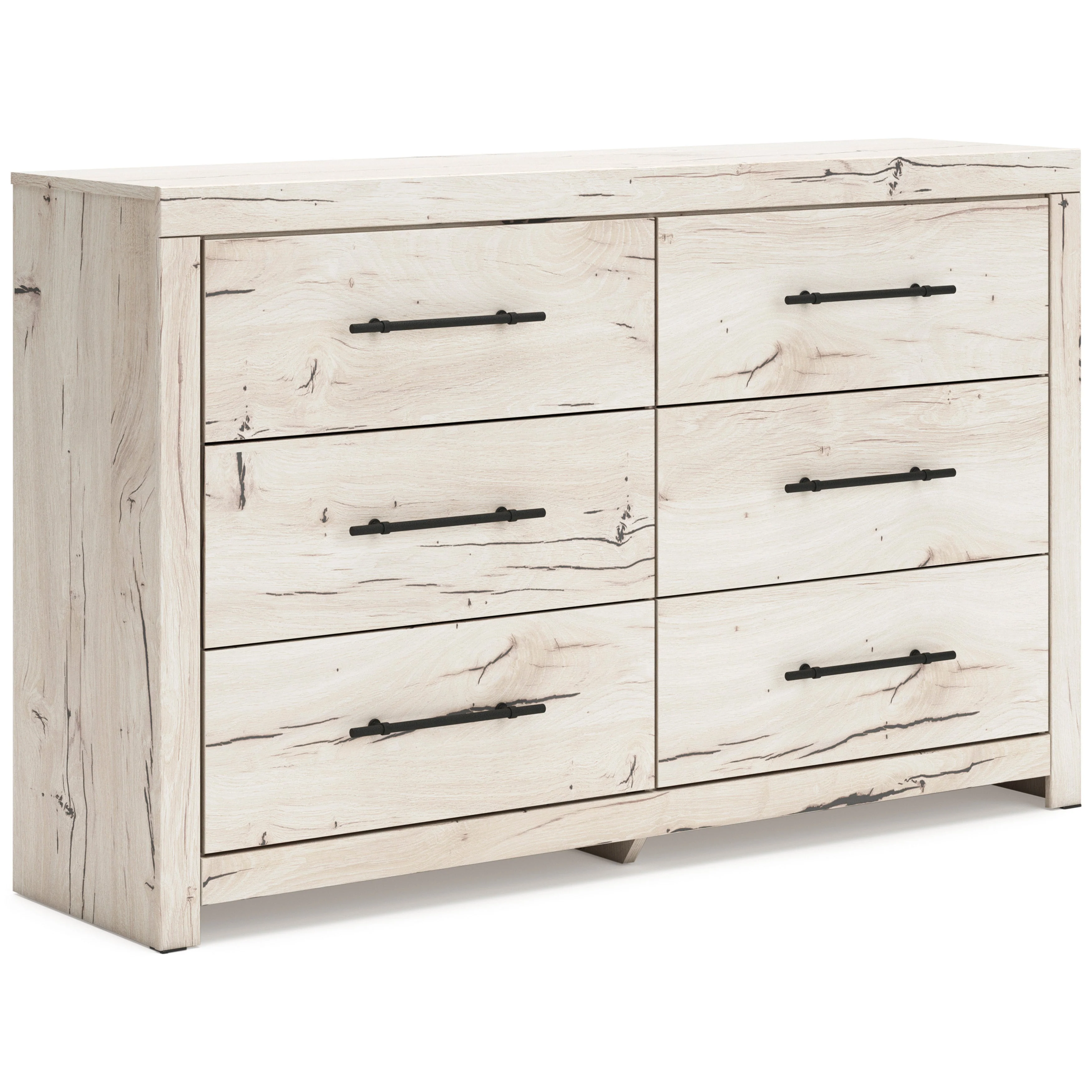Lawroy Light Natural Storage Panel Bedroom Set with 2 Footboard Drawers - Image 22