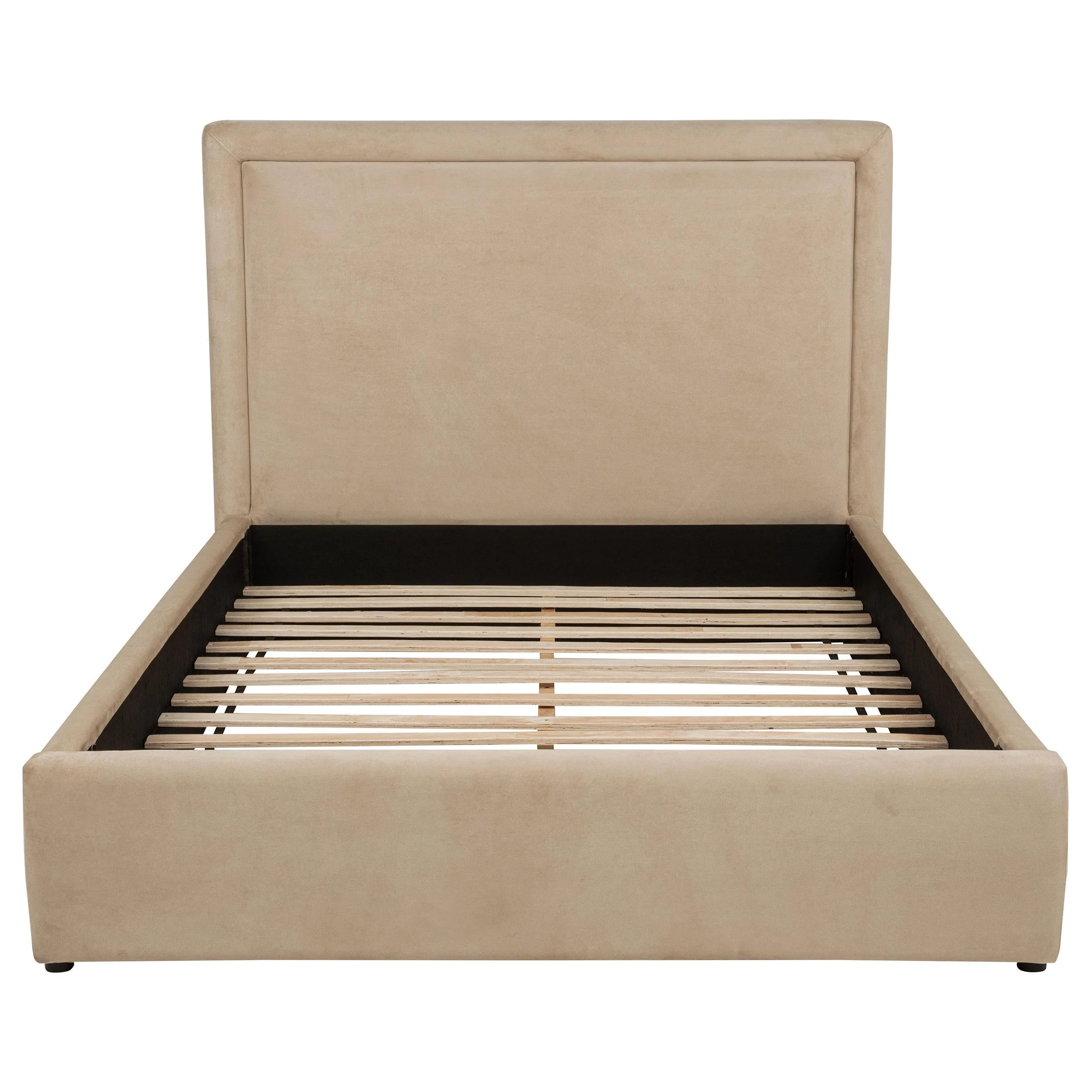 Lawson Light Saddle 55-inch Upholstered Full Platform Bed - Image 4
