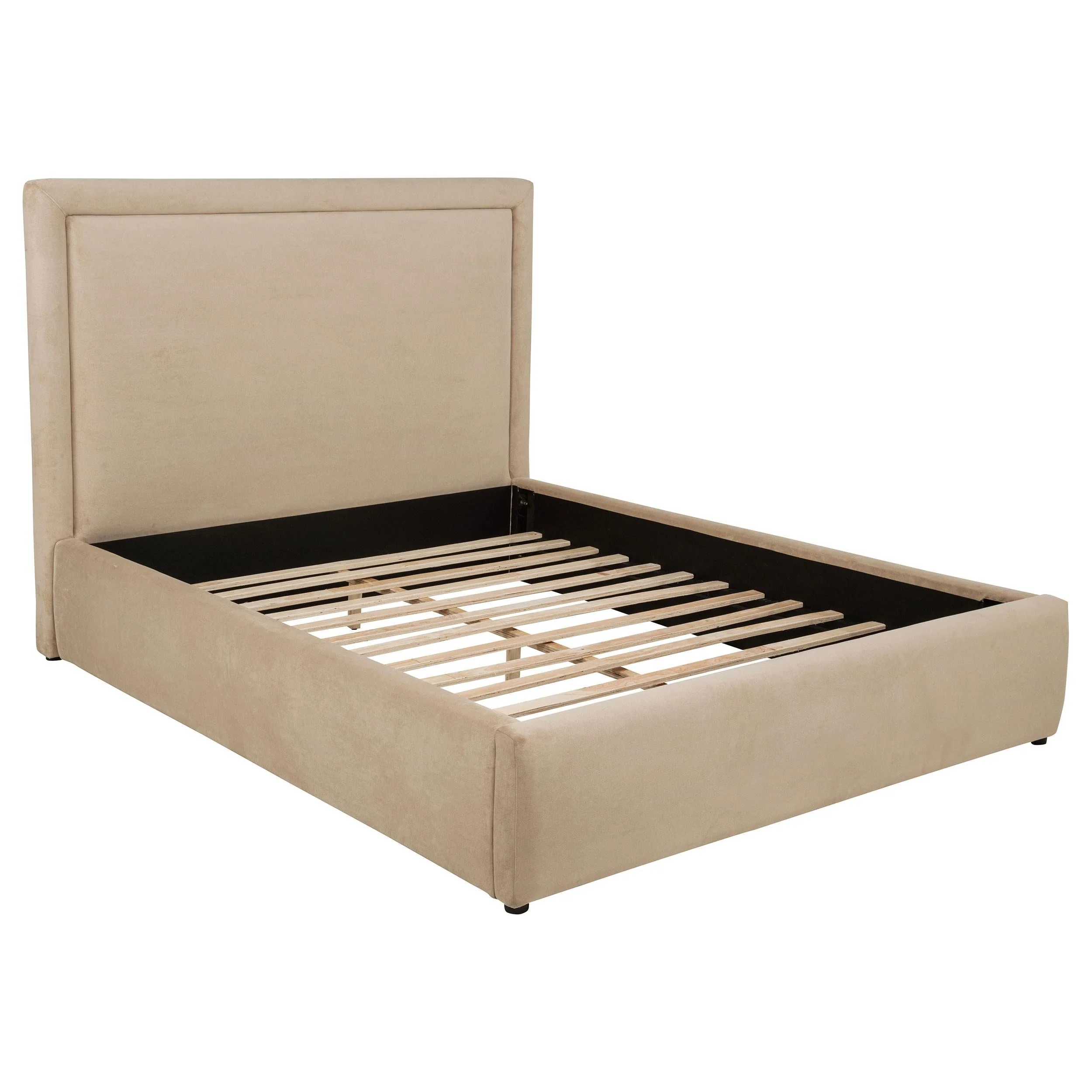 Lawson Light Saddle 55-inch Upholstered Full Platform Bed - Image 5