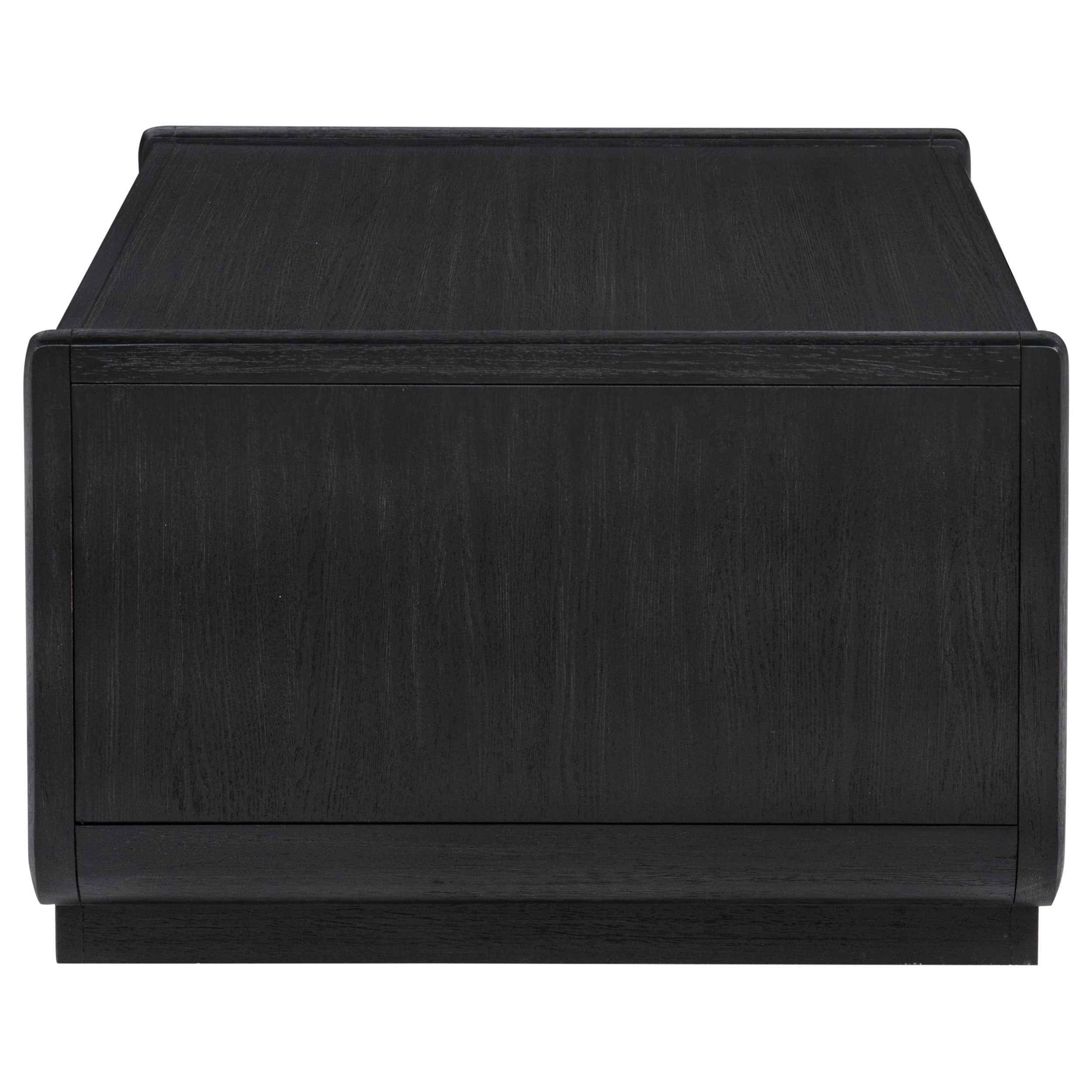 Leandro Burnished Black 3-piece Wood Coffee and End Table Set - Image 12
