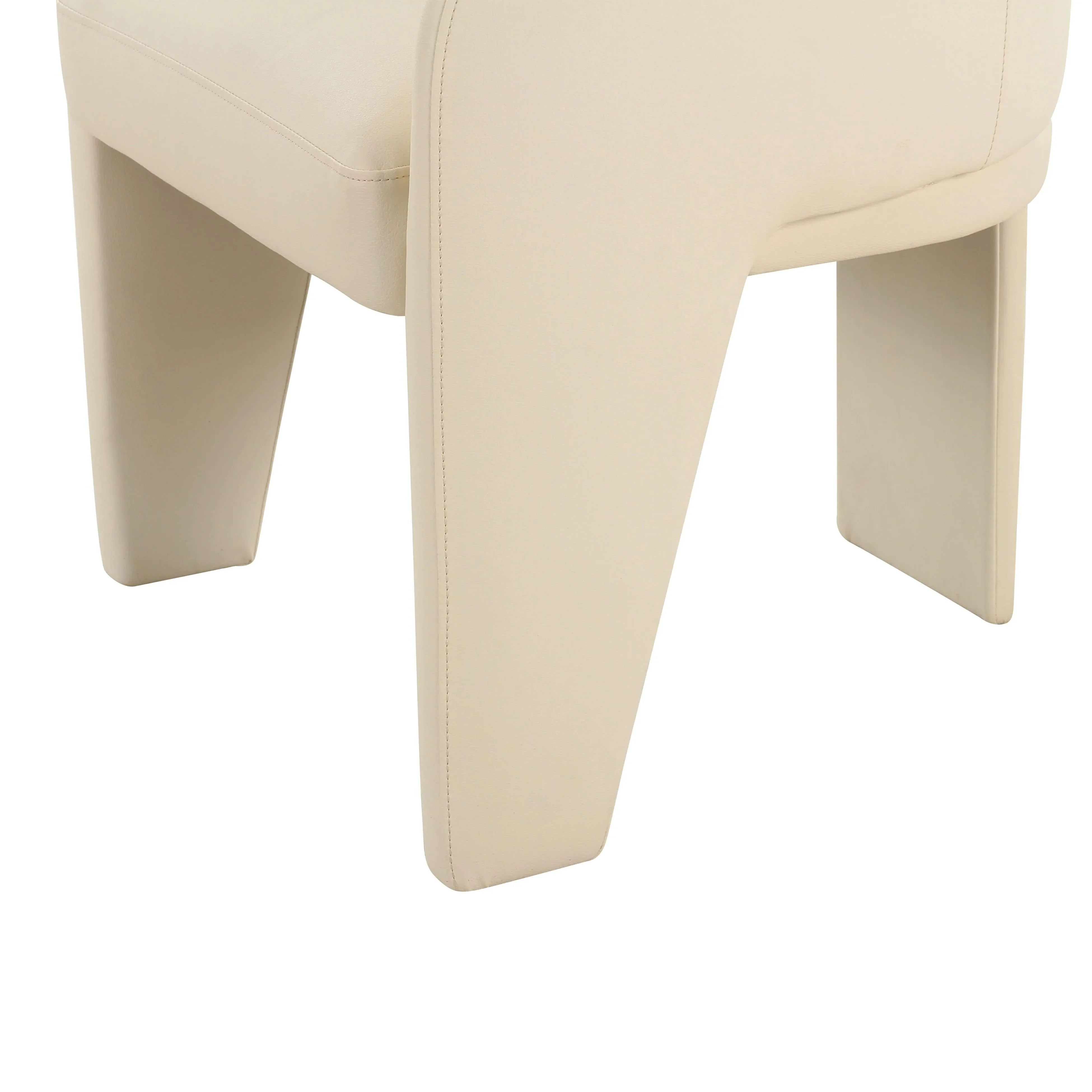 Leo Performance Vegan Leather Dining Chair - Image 5