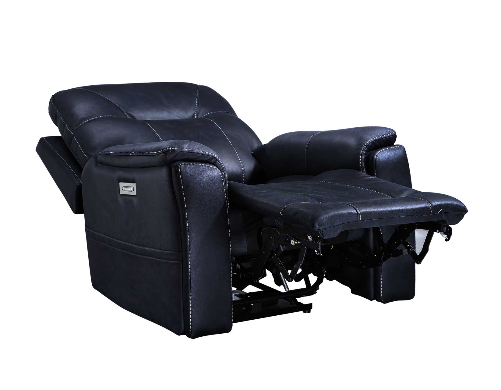 Lexington Ocean Blue Triple-Power Media Recliner - Image 9