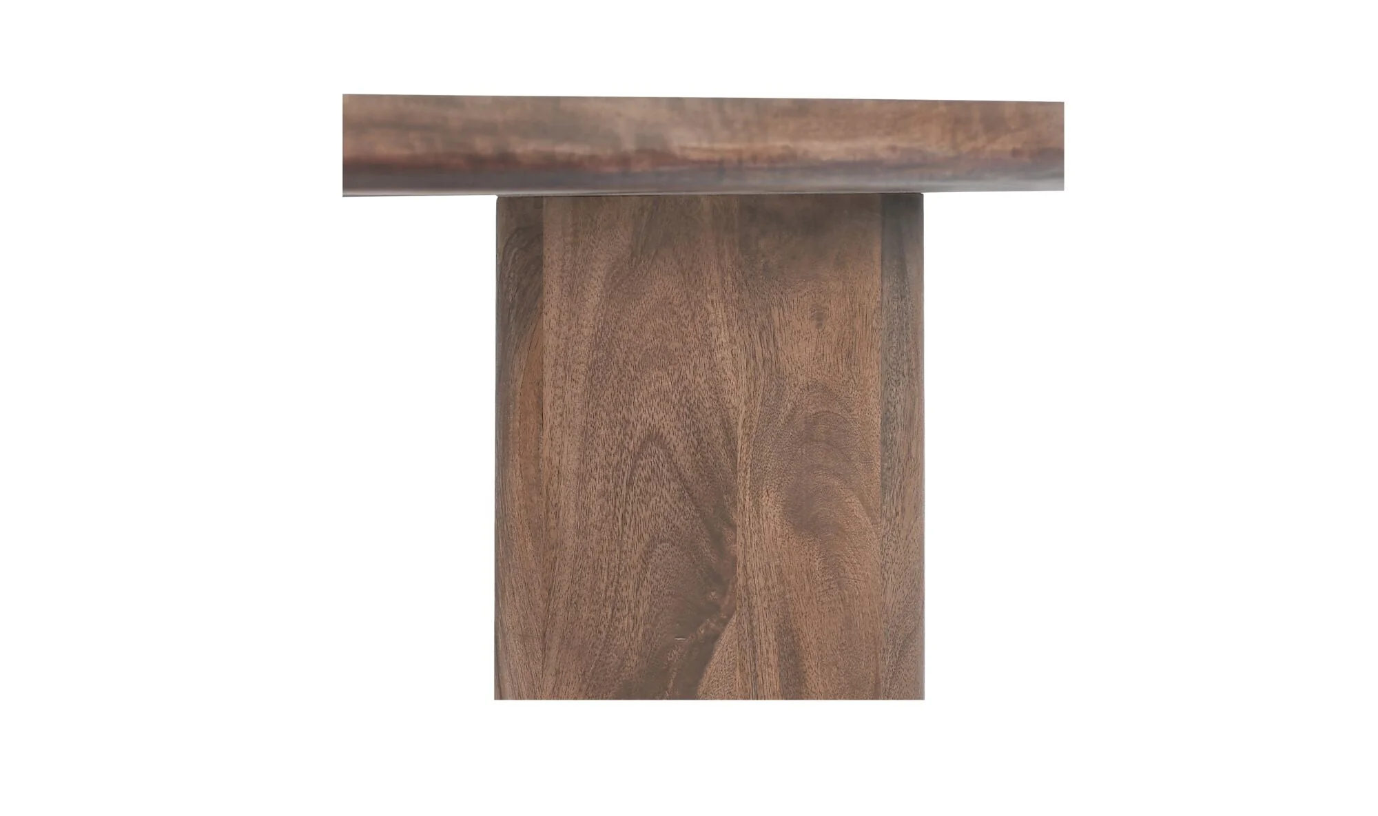 Lia Round Dining Table Dark Brown - Image 3
