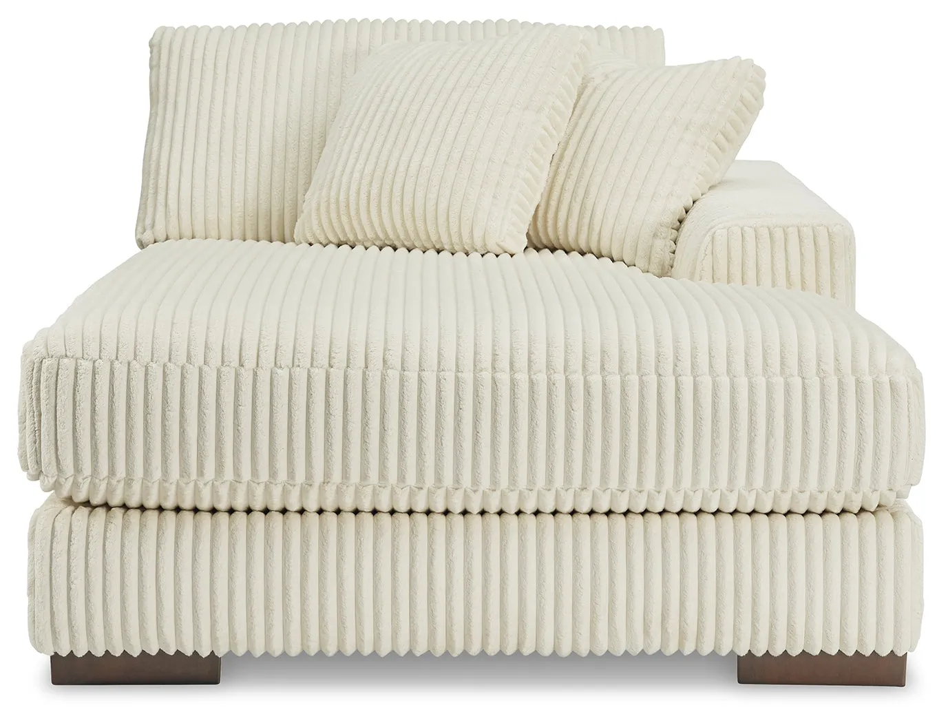 Lindyn Ivory 4-Piece Modular Double Chaise Sectional - Image 3