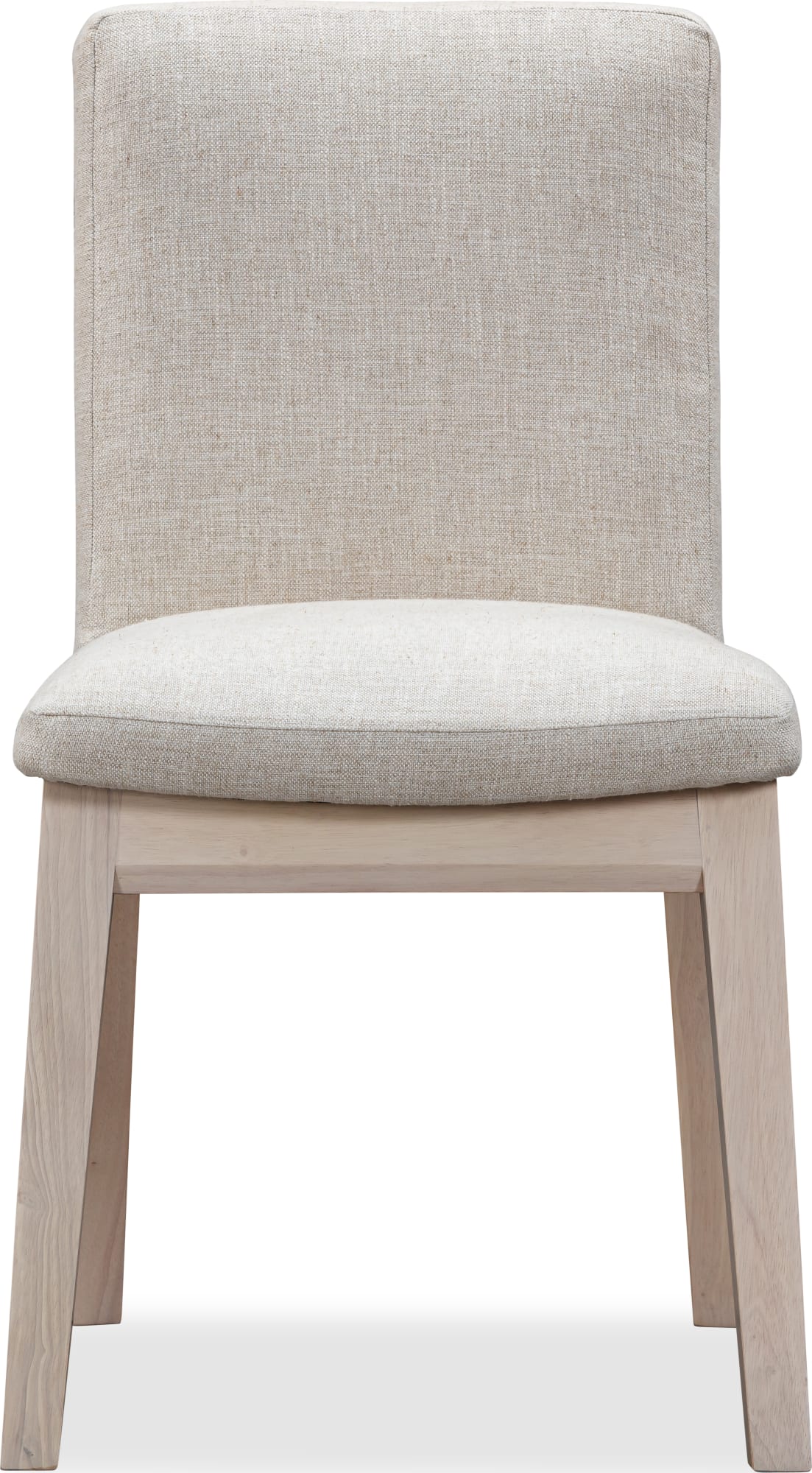 Liv White Sand/Natural Solid Wood Dining Chair (Set of 2) - Image 4