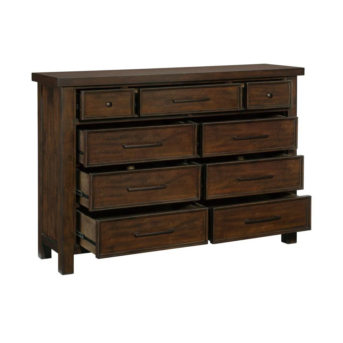 Logandale Brown Dresser - Image 4