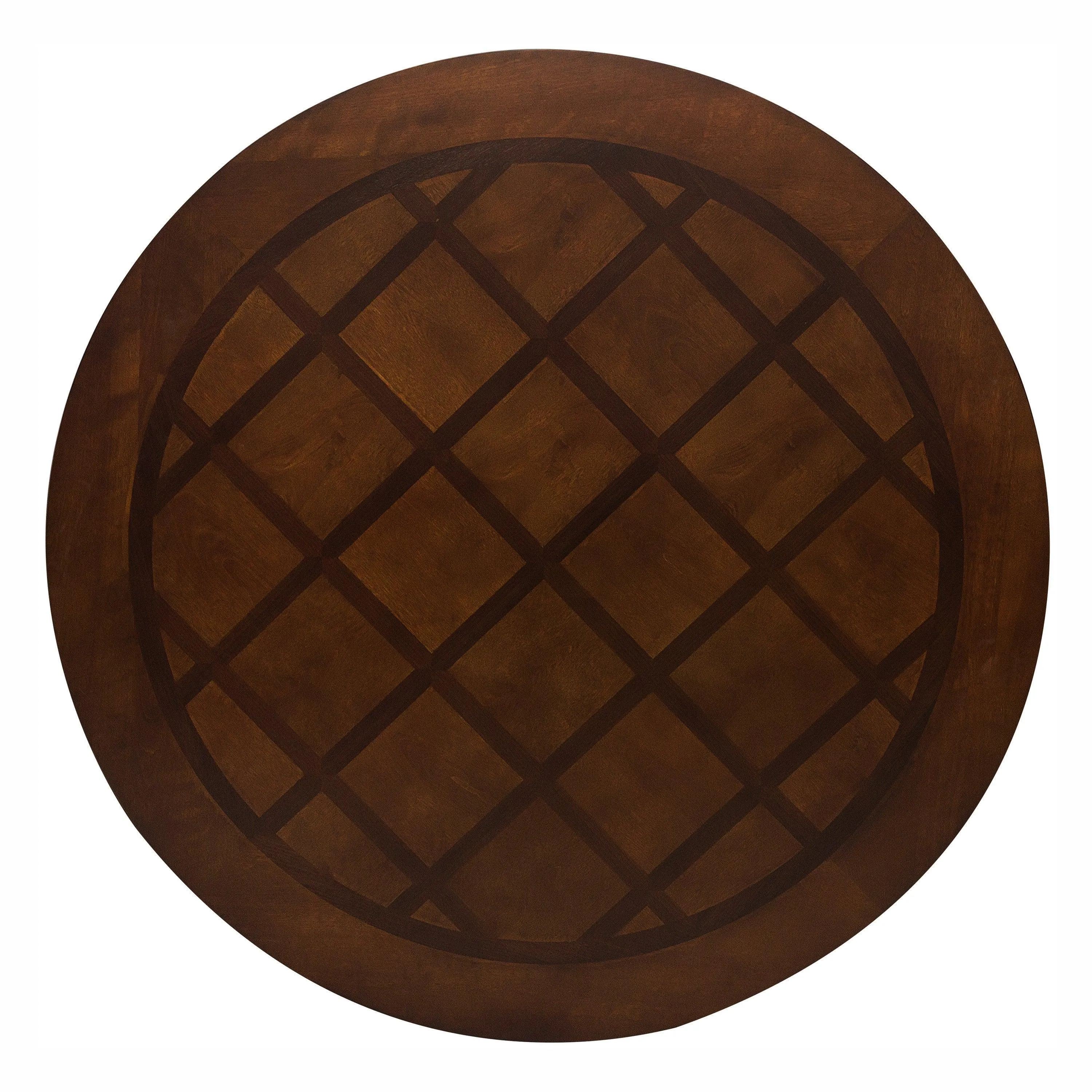 Lordsburg Brown Chery Round Dining Table - Image 3