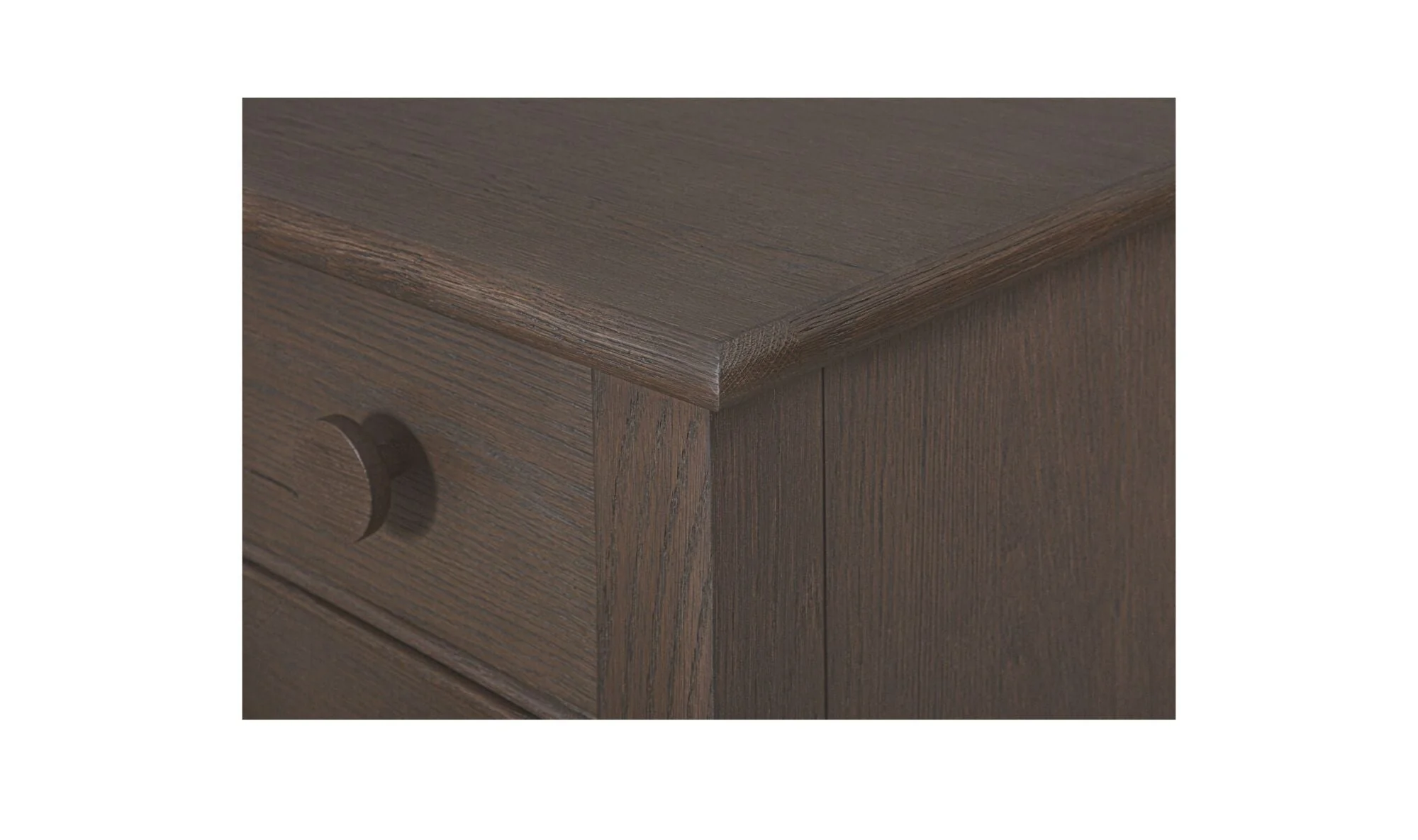 Loren Small Nightstand Dark Brown - Image 8