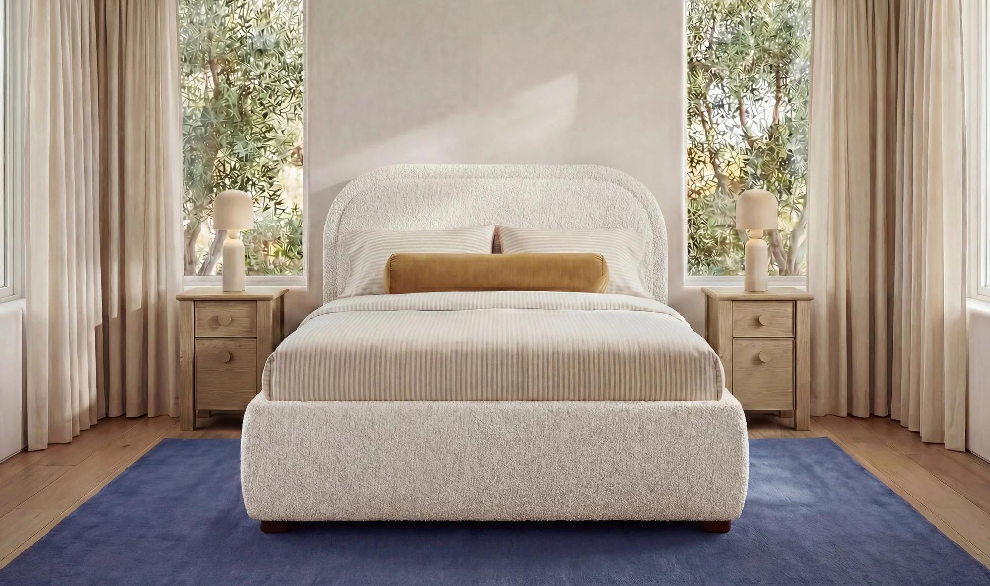 Loren Small Nightstand Natural - Image 3