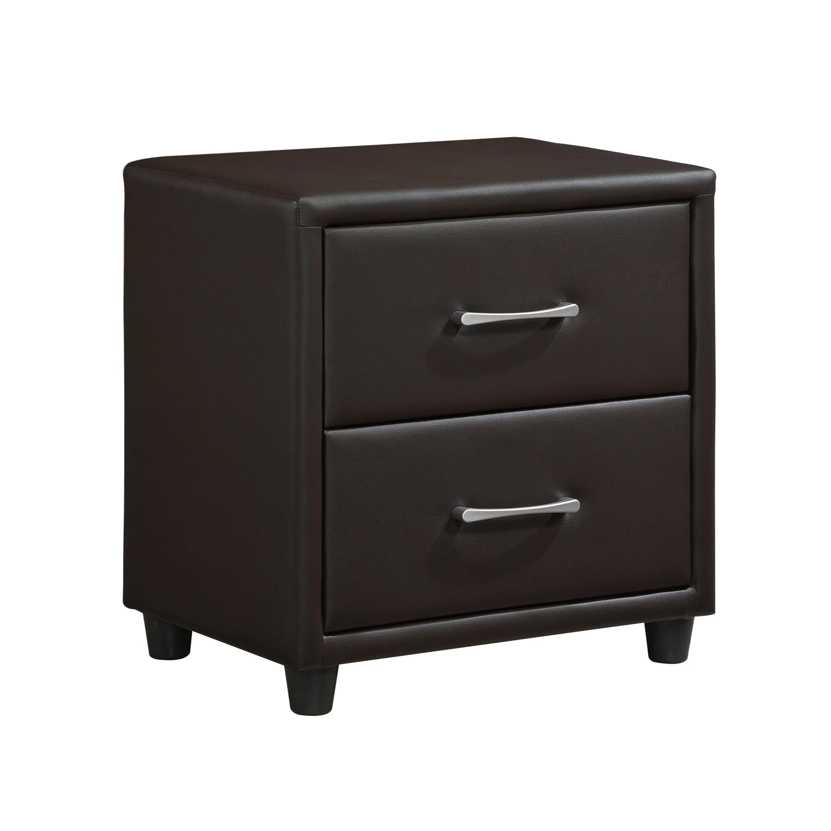 Lorenzi Dark Brown Nightstand - Image 4