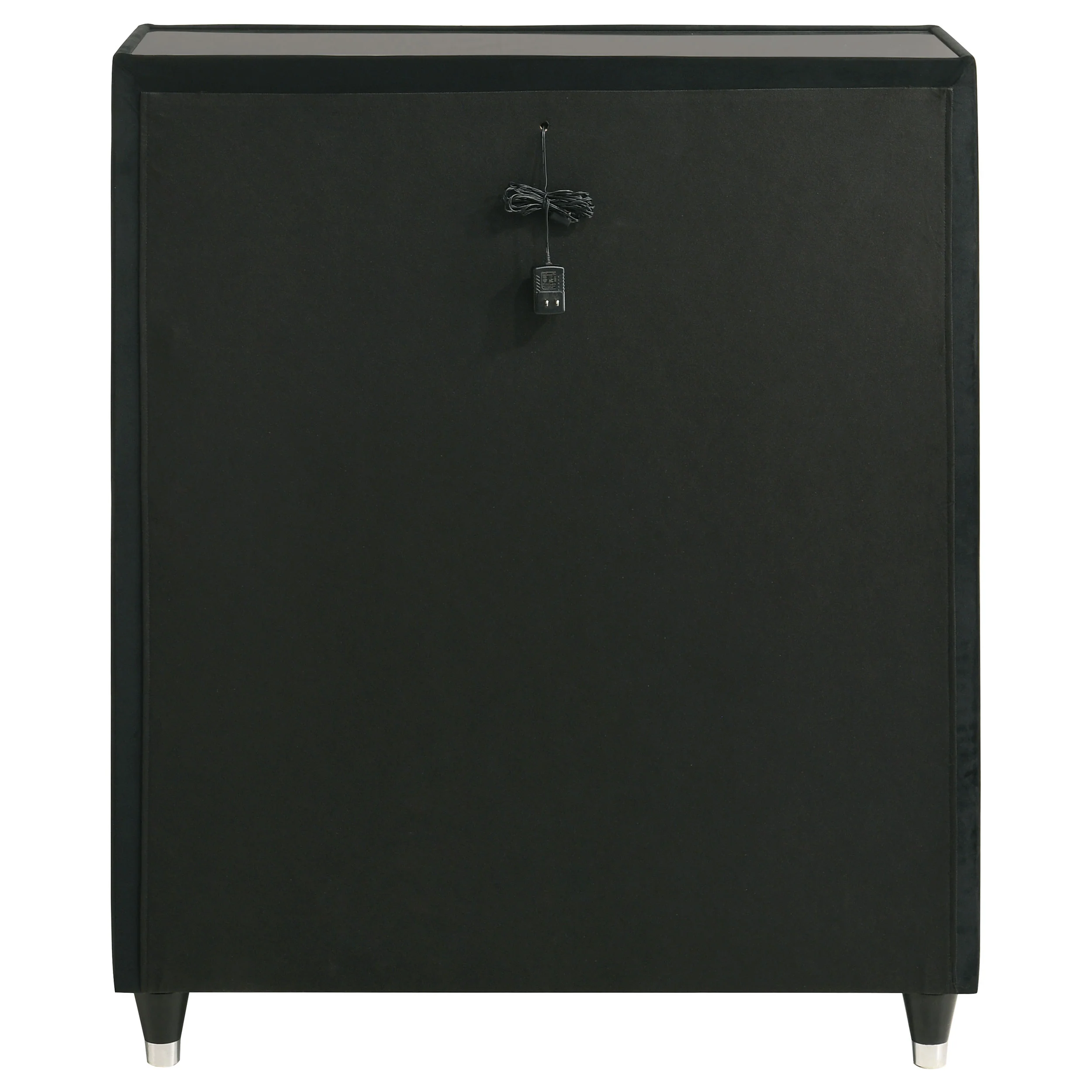 Lorient Black 5-drawer LED Chest of Drawers - Image 7