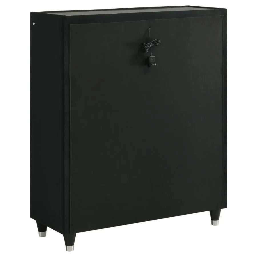 Lorient Black 5-piece Queen Bedroom Set - Image 12