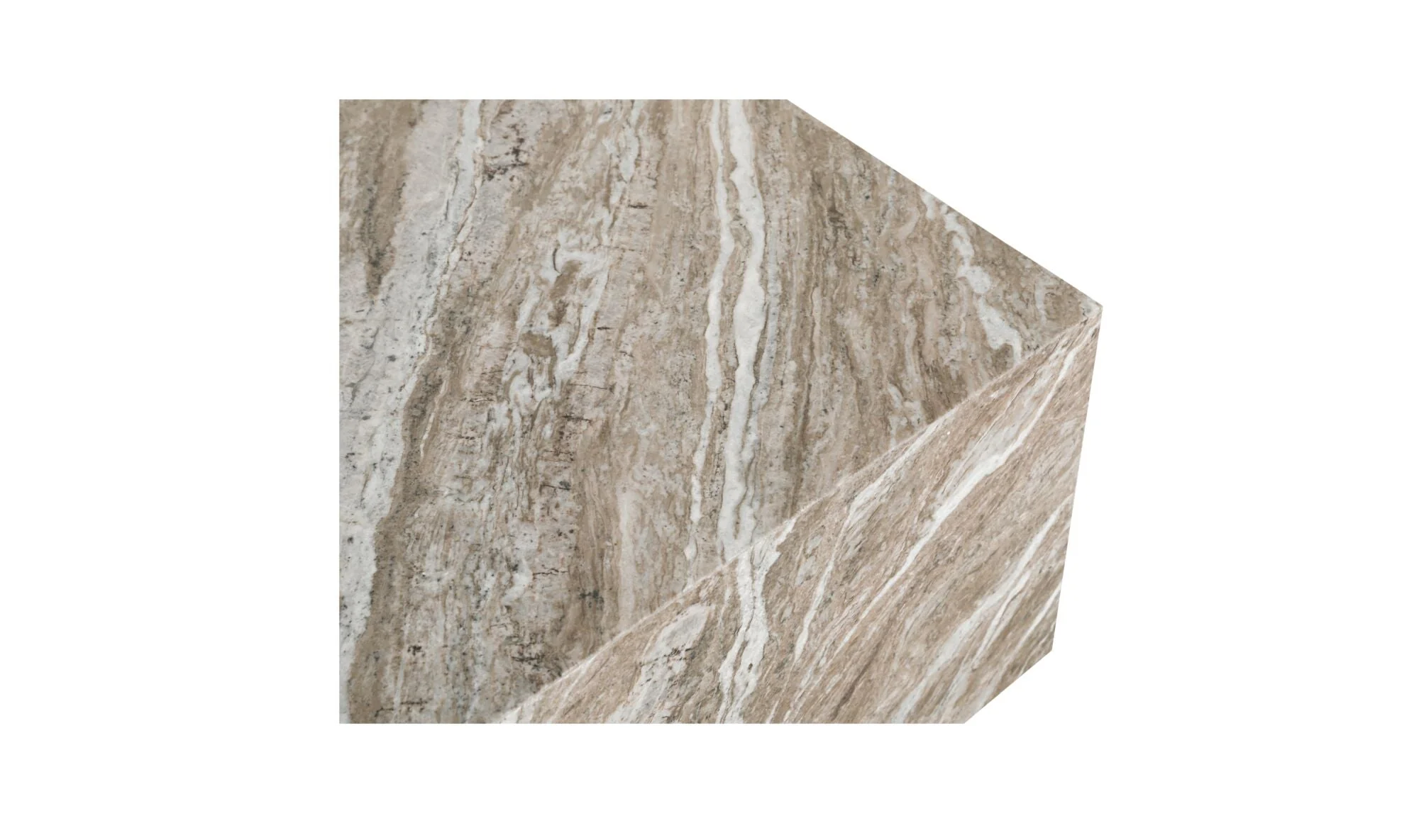Lou Outdoor Coffee Table Light Brown - Image 4