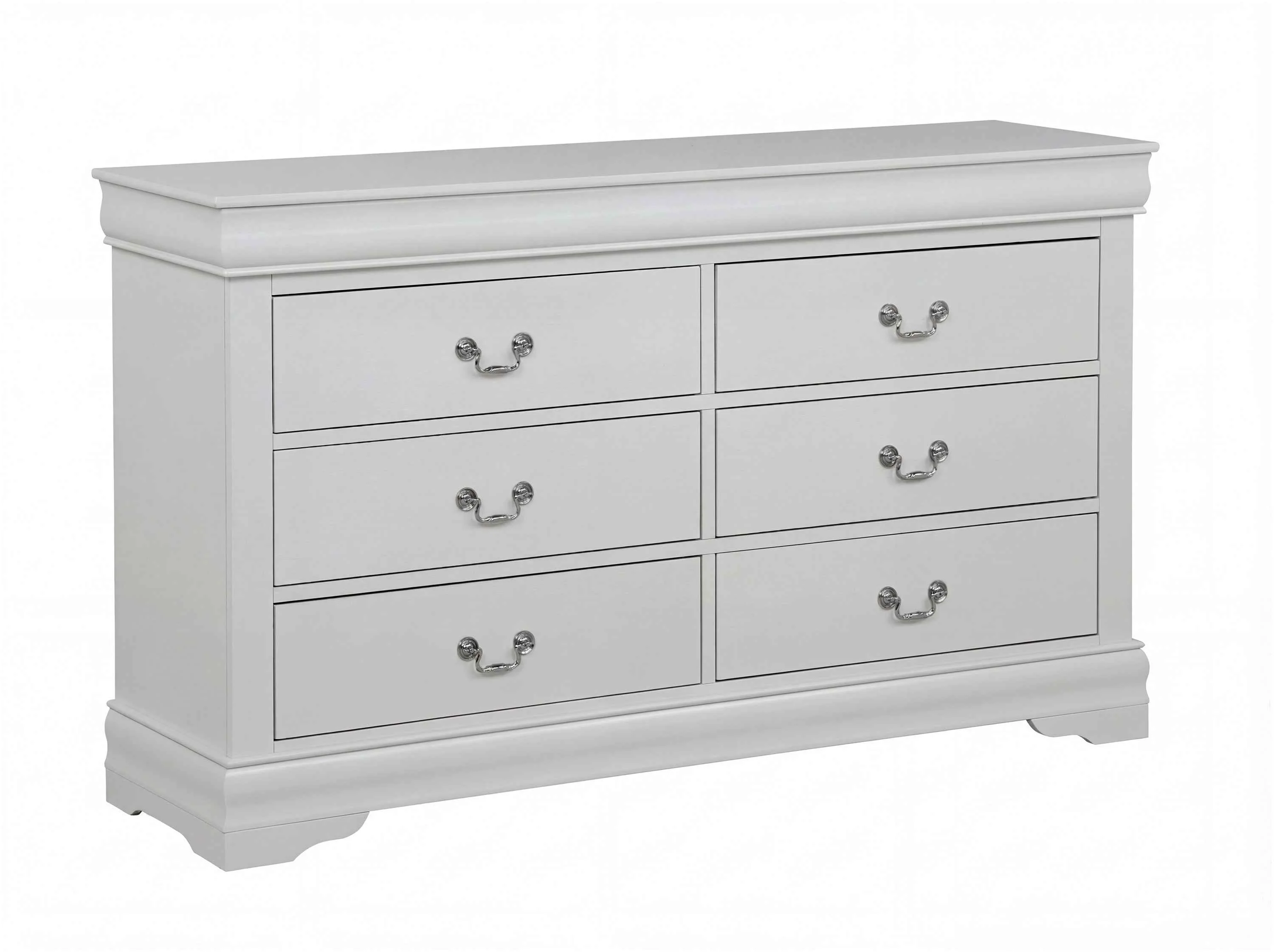 Louis Philip Greige Dresser
