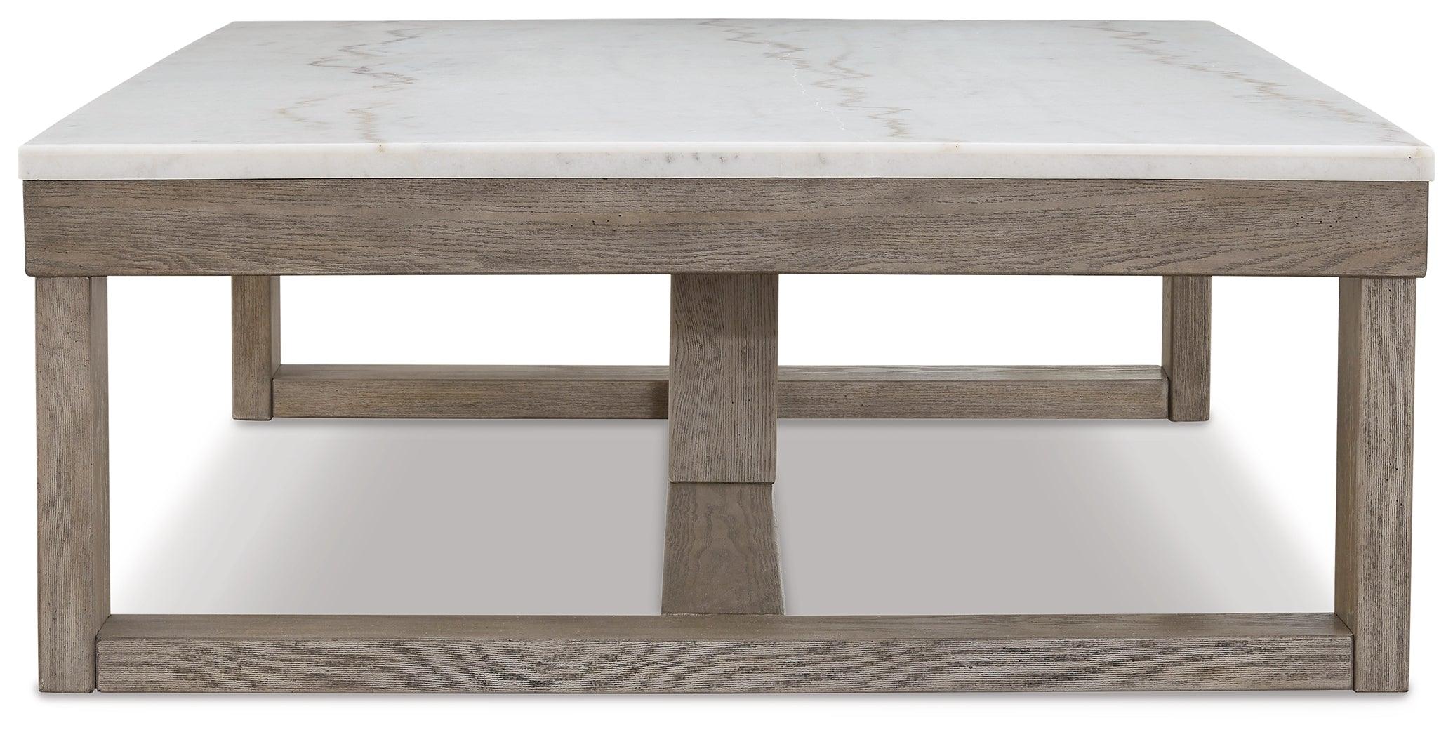 Loyaska Brown/Ivory Coffee Table - Image 3