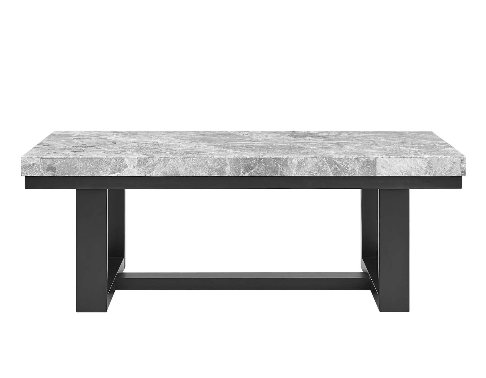 Lucca Gray Marble 3-Piece Table Set - Image 7