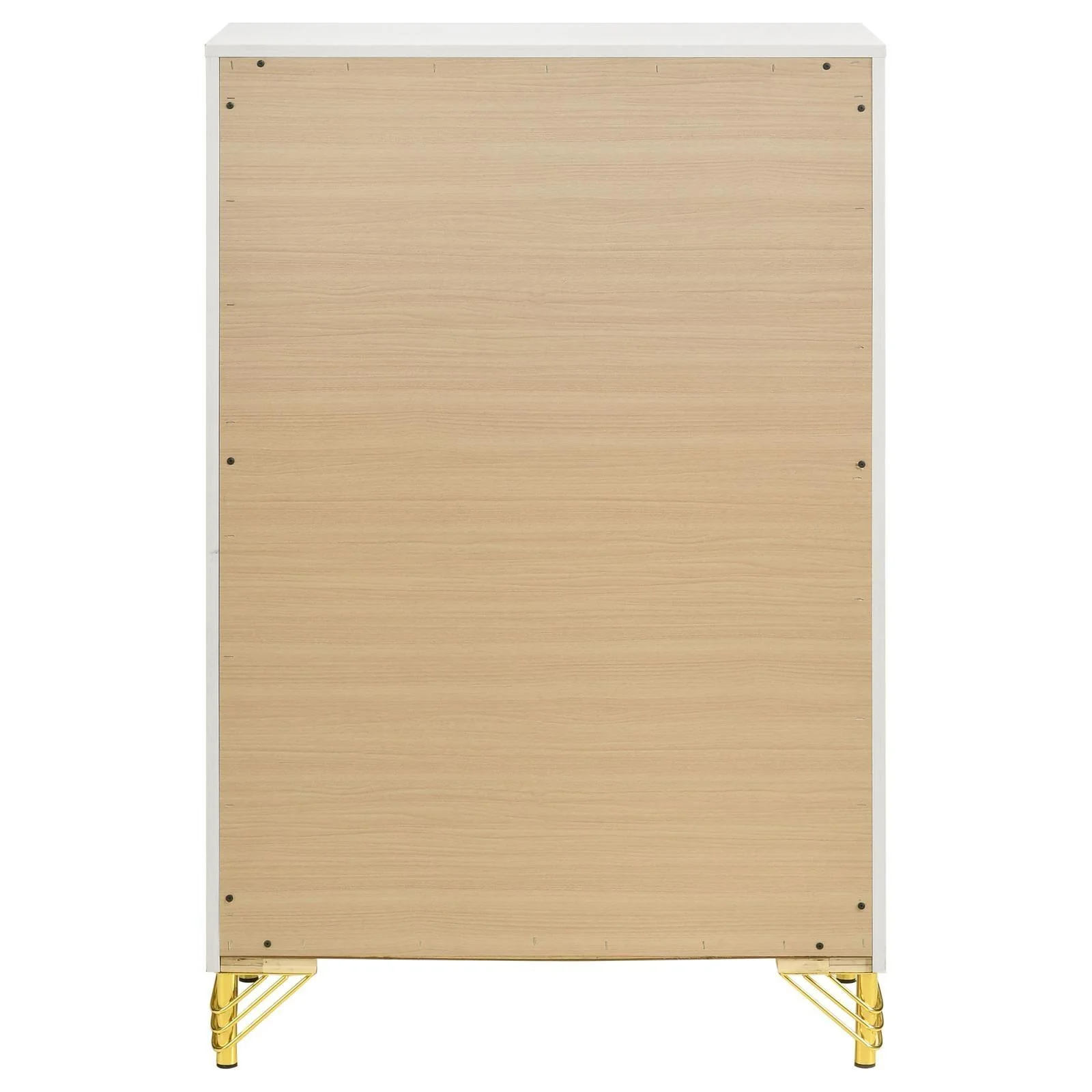Lucia 5-drawer Bedroom Chest White - Image 6