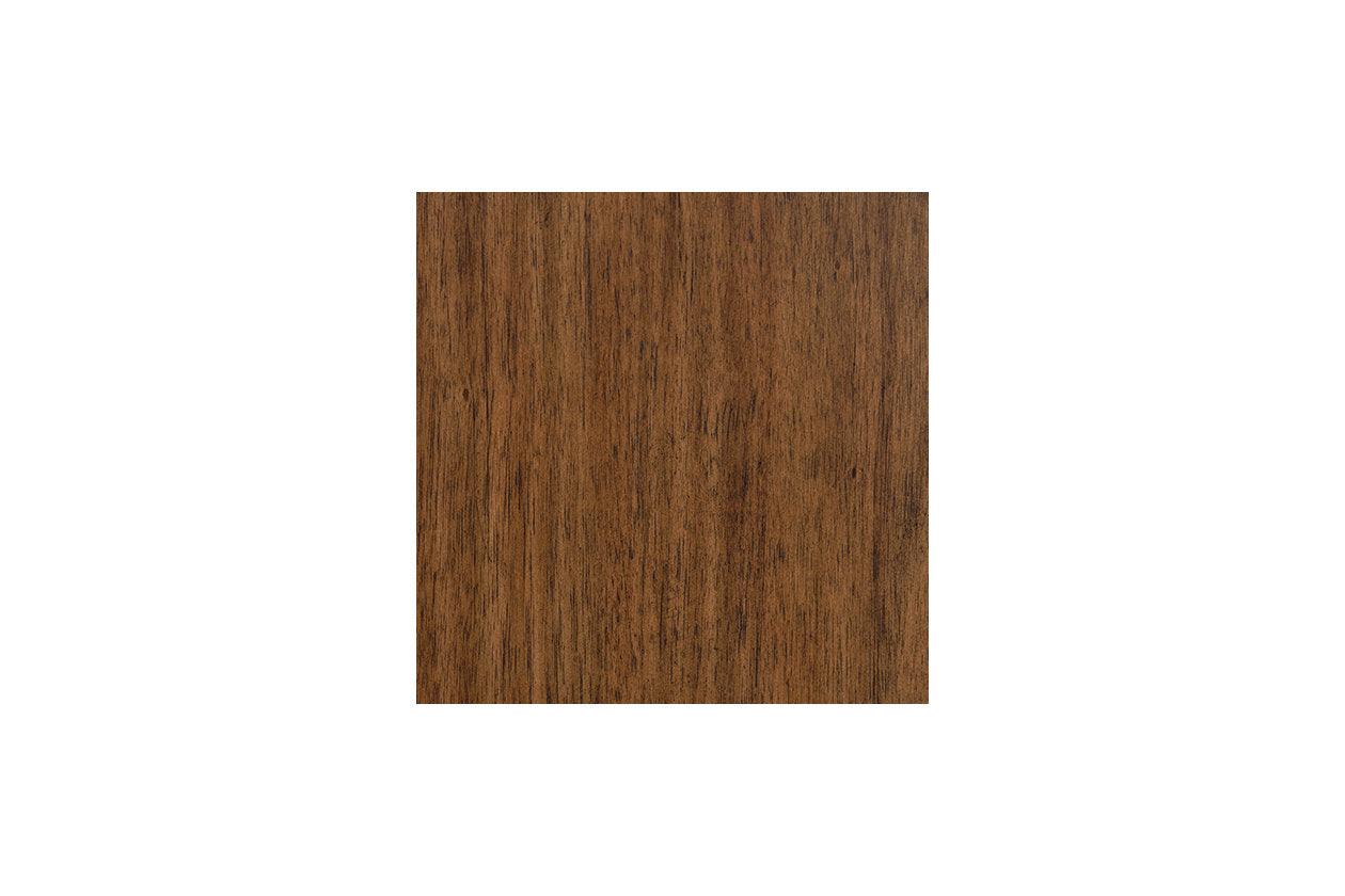 Lyncott Brown Queen Upholstered Panel Bed - Image 6