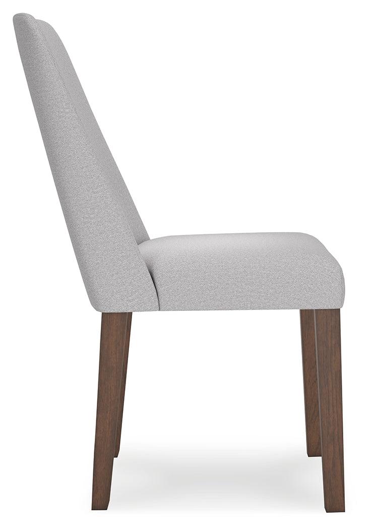 Lyncott Gray/Brown Dining Table and 4 Chairs - Image 3