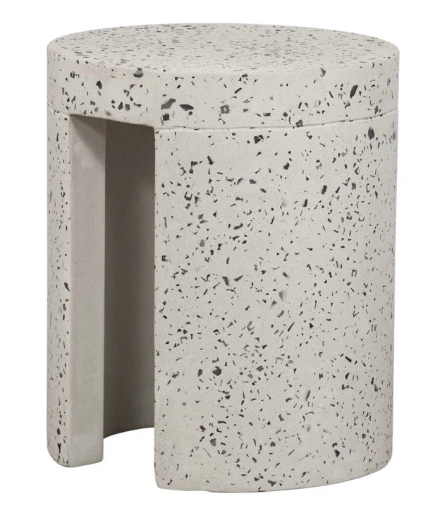 Lyon Outdoor Stool Light Grey - Image 3