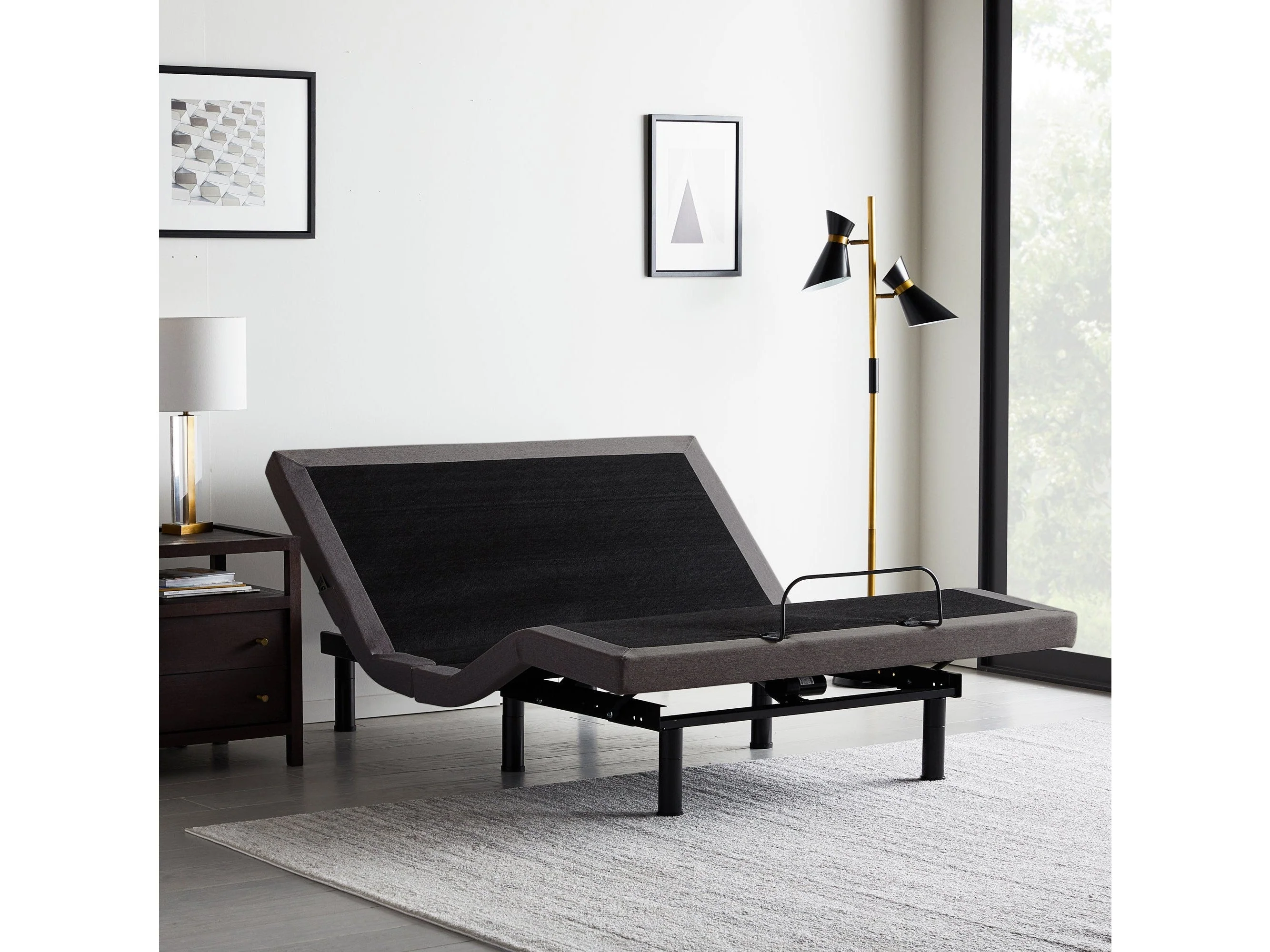 M555 Charcoal Queen Adjustable Base