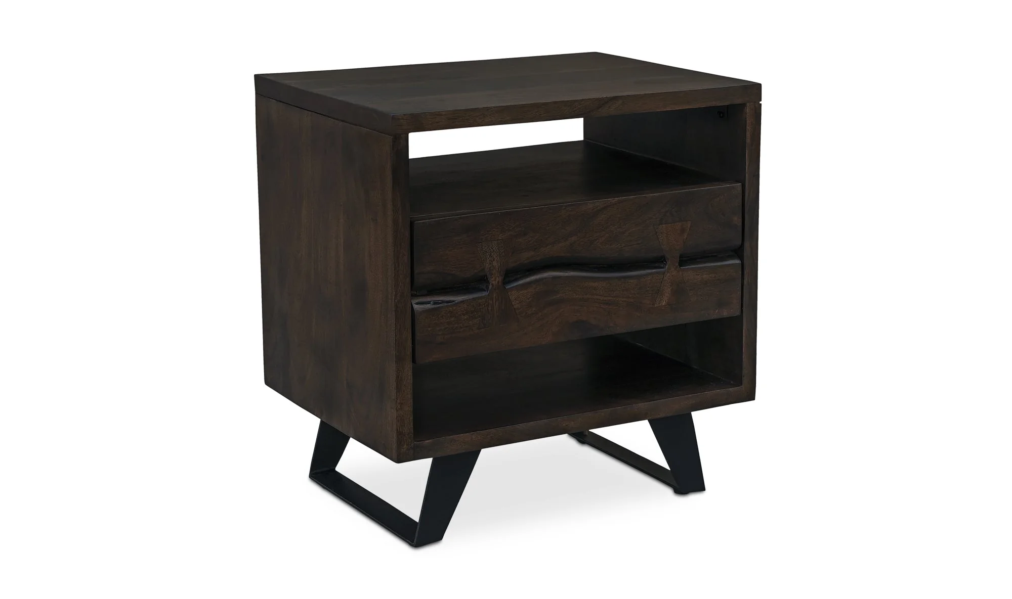 Madagascar Nightstand Dark Brown - Image 3