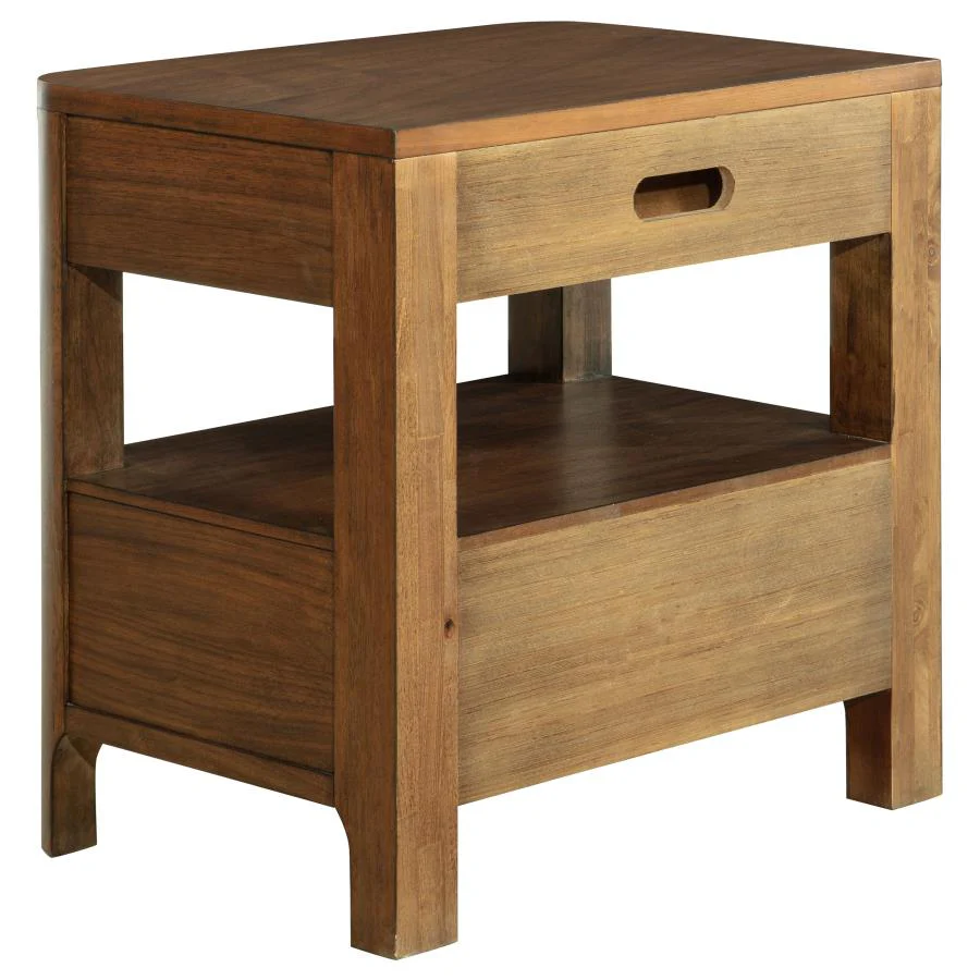 Maderia Walnut 5-piece Queen Bedroom Set - Image 6