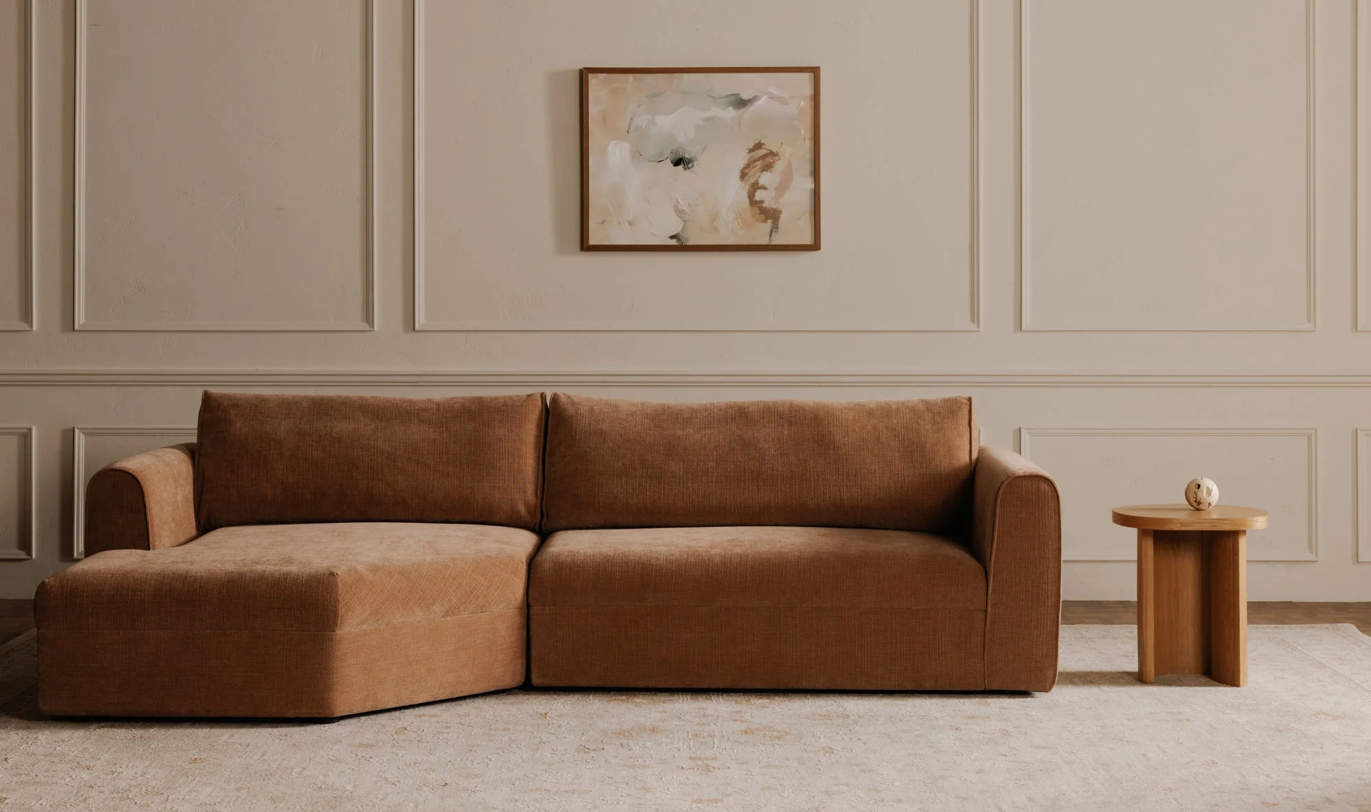 Madrid Sectional Heritage Pink - Image 5