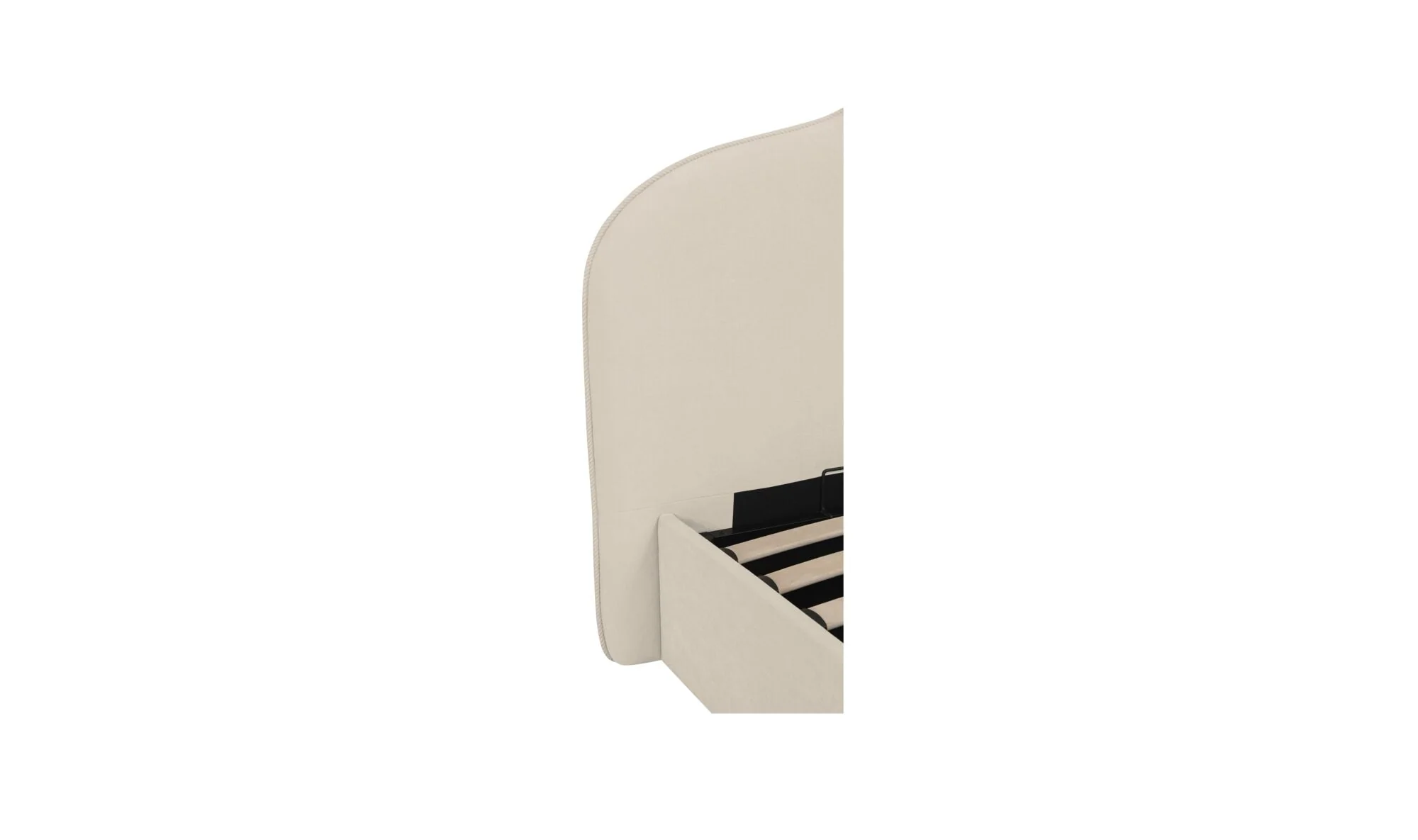 Maggie Queen Storage Bed Cream - Image 10