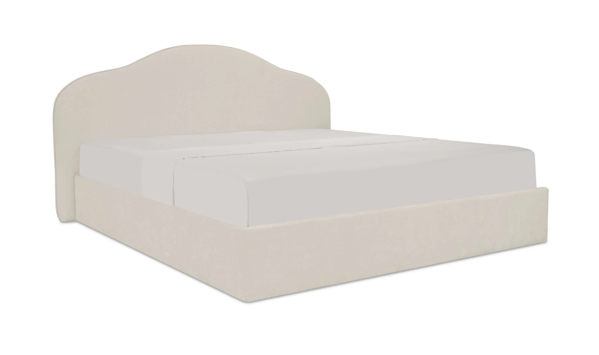 Maggie Queen Storage Bed Cream - Image 5