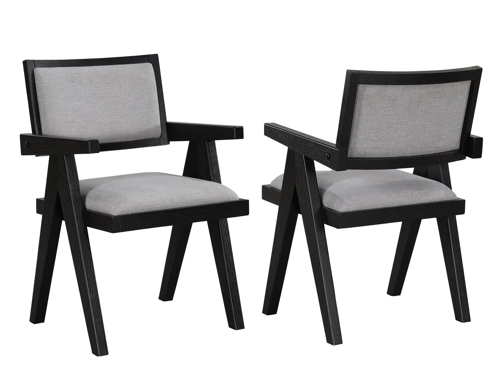 Magnolia Arm Chair, Black - Image 2