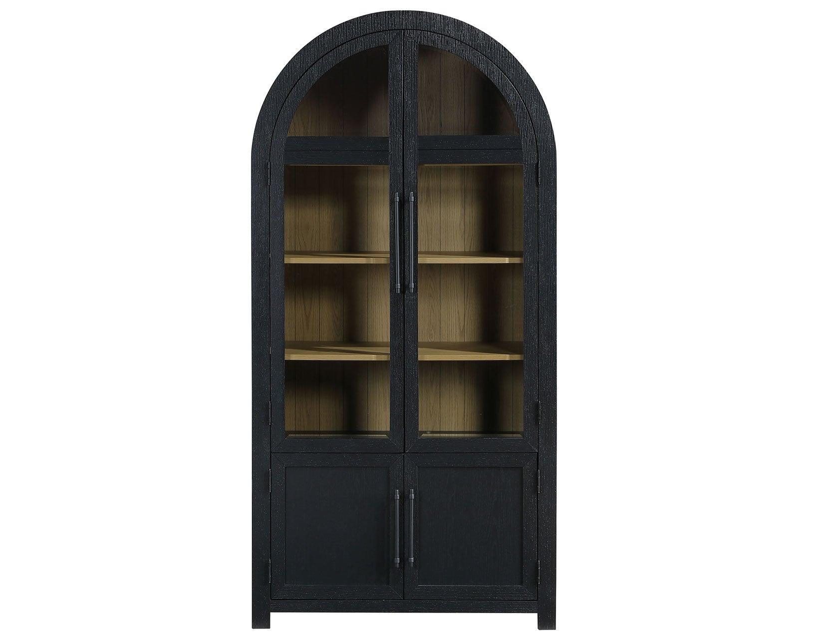 Magnolia Black Curio with Weathered Sand Interior - Image 3