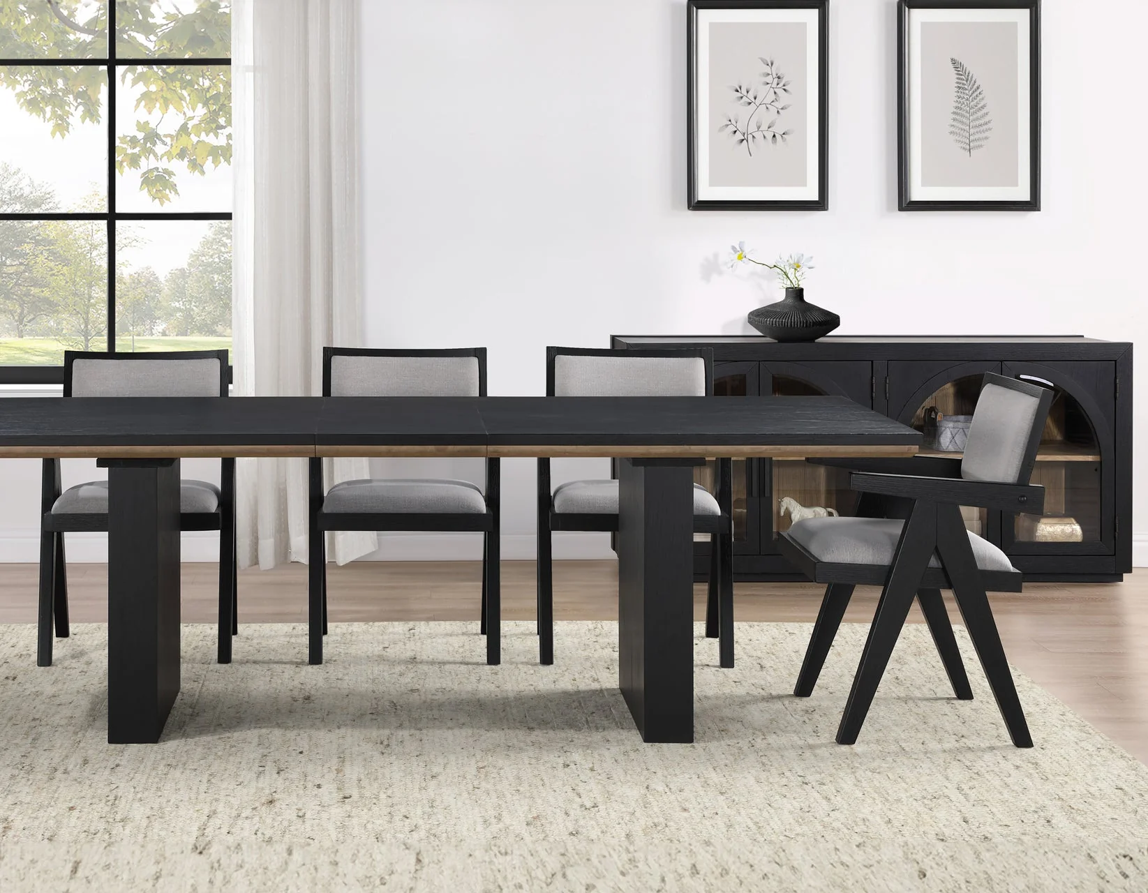 Magnolia Ebony Dining Room Set