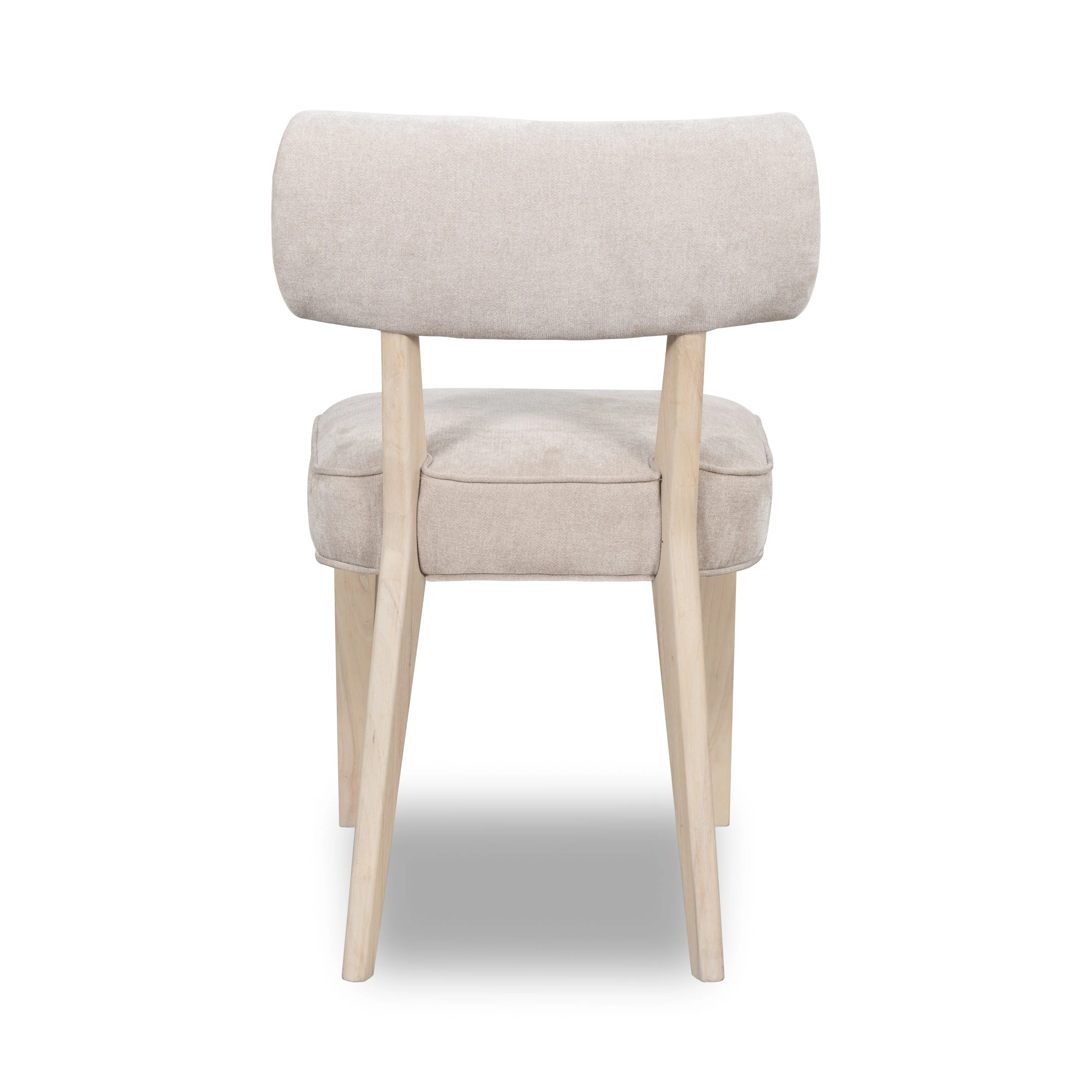 Magnolia Wood Frame Upholstered Dining Chair in Brown Sugar Chenille (Set of 2) - Image 9