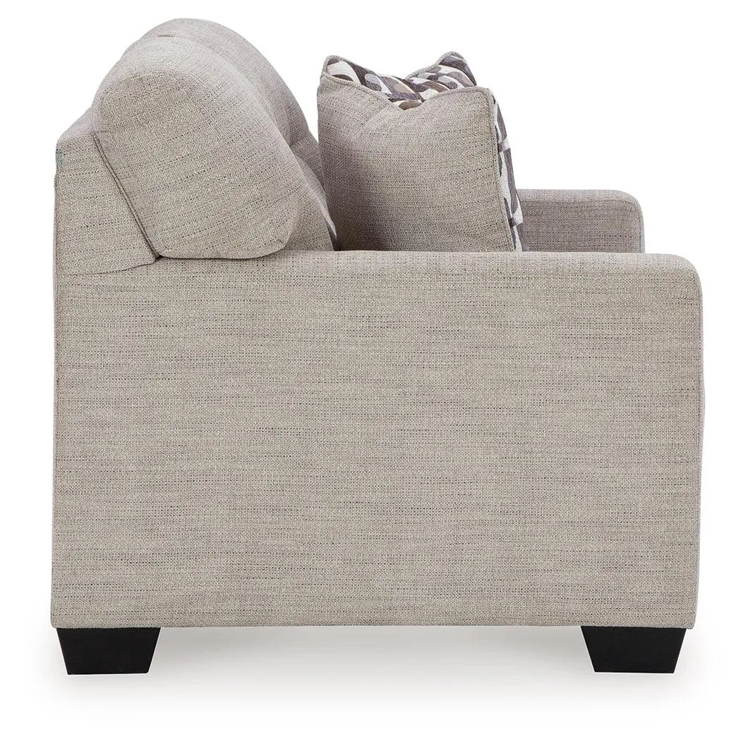 Mahoney Pebble Loveseat - Image 3