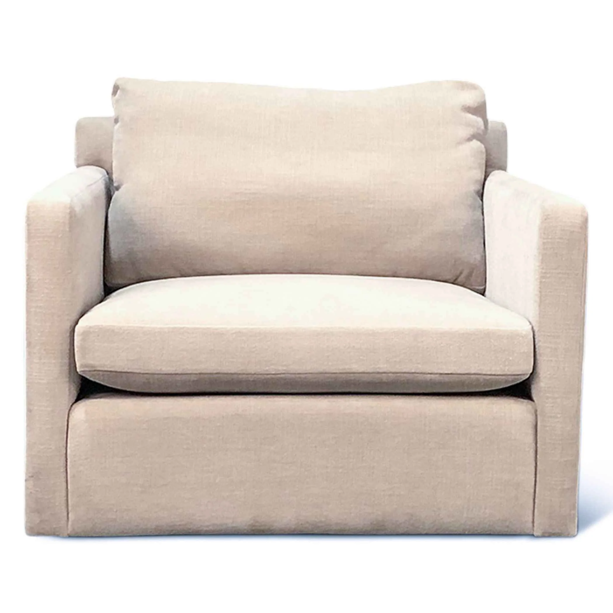 Maison Gianna Accent Chair in Oat Chenille Fabric - Image 6