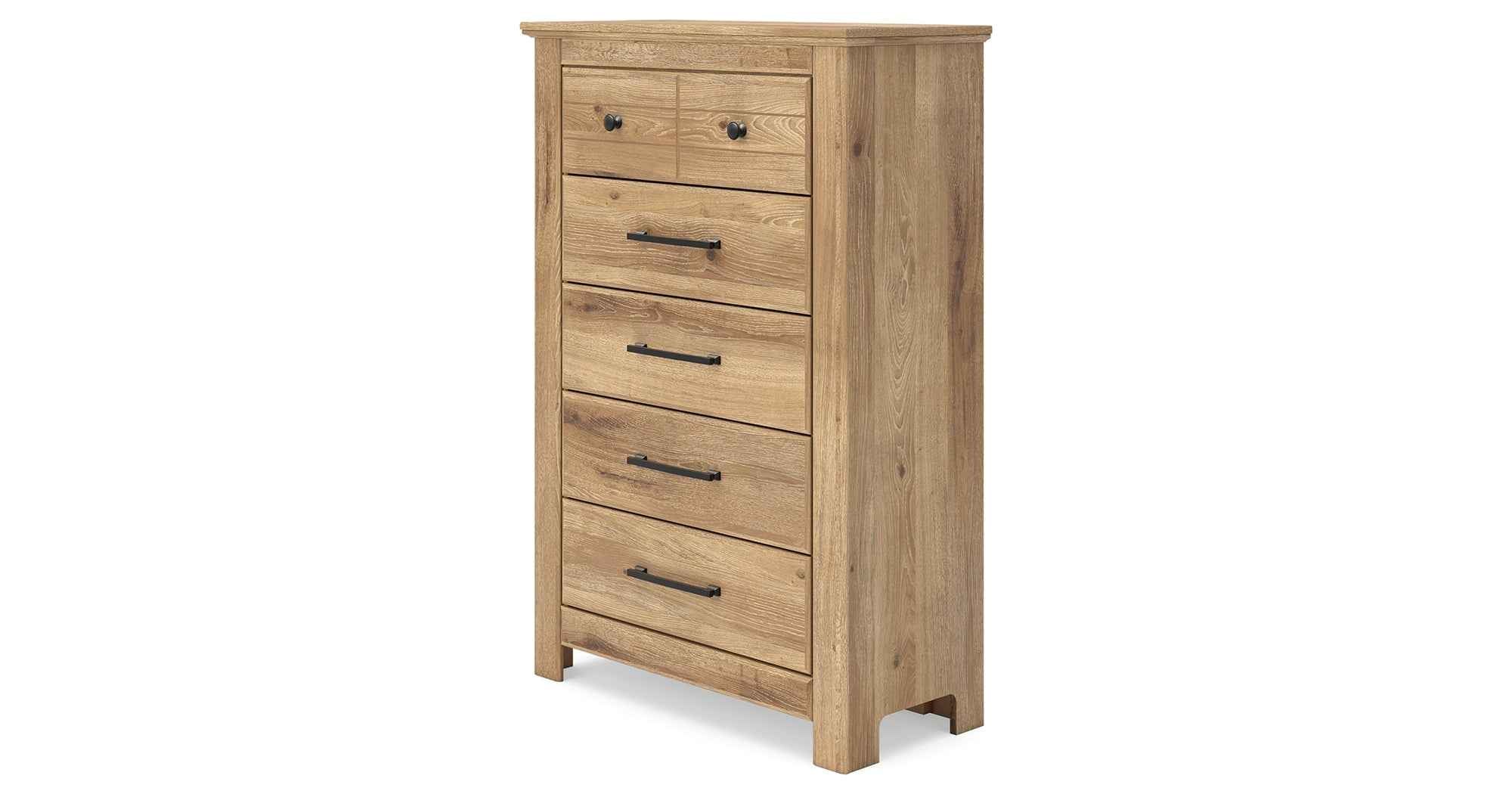 Makidern Tan Chest of Drawers - Image 12