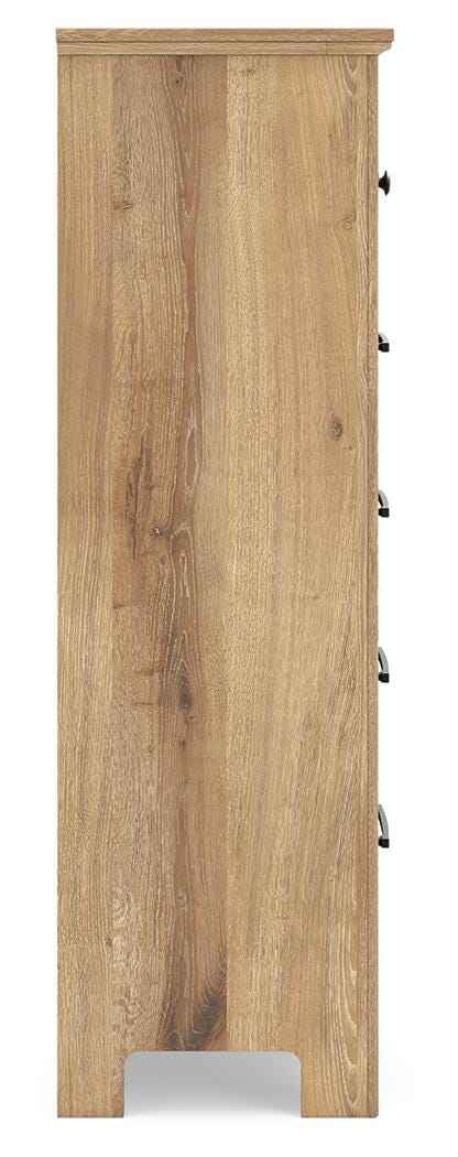 Makidern Tan Chest of Drawers - Image 15