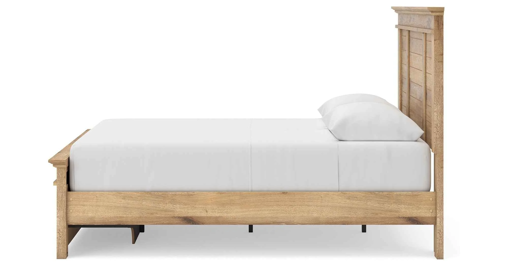 Makidern Tan Queen Panel Storage Bed - Image 9