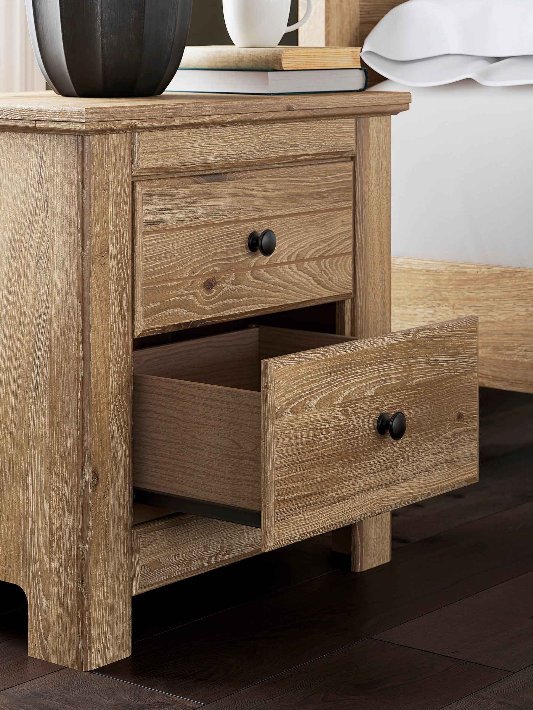 Makidern Tan Storage Youth Panel Bedroom Set with 4 Side Drawers - Image 7